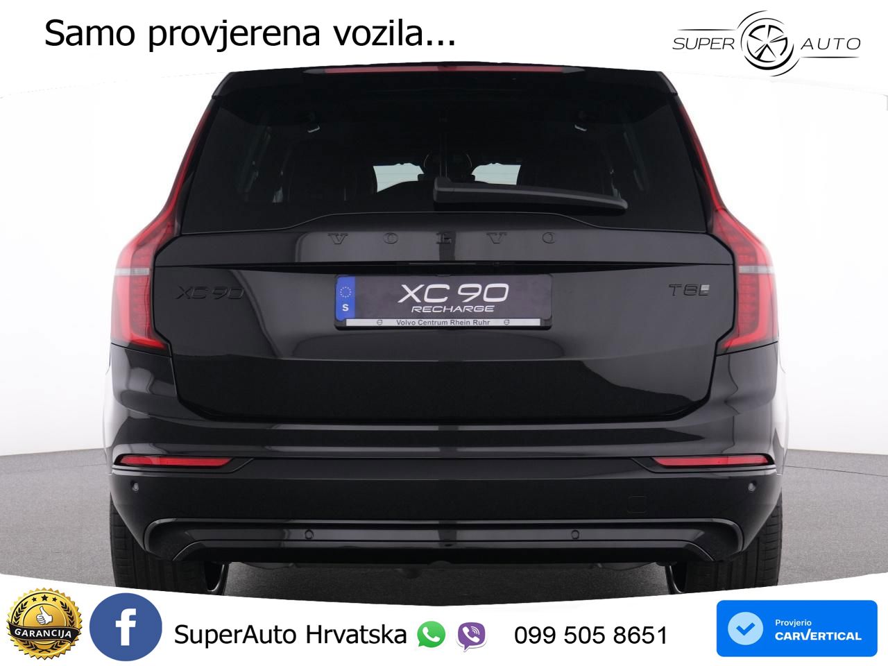 Volvo XC90 2.0 T8 AWD Automatic ZRAČNI+ACC+4xGR SJED+KAM