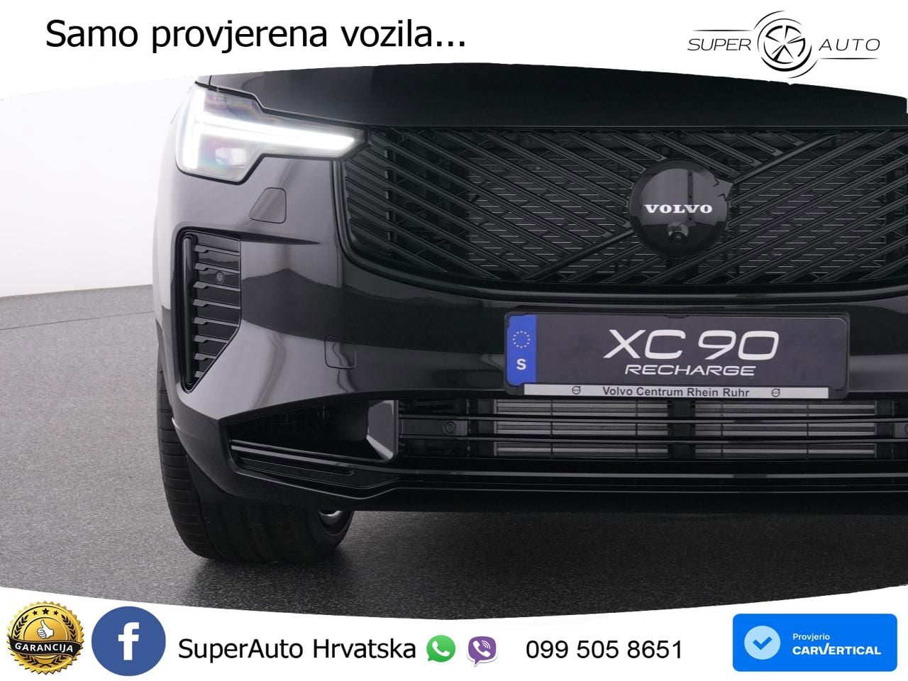 Volvo XC90 2.0 T8 AWD Automatic ZRAČNI+ACC+4xGR SJED+KAM
