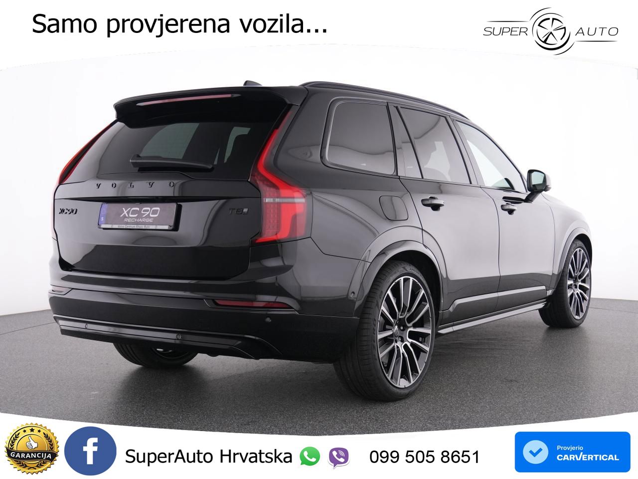 Volvo XC90 2.0 T8 AWD Automatic ZRAČNI+ACC+4xGR SJED+KAM
