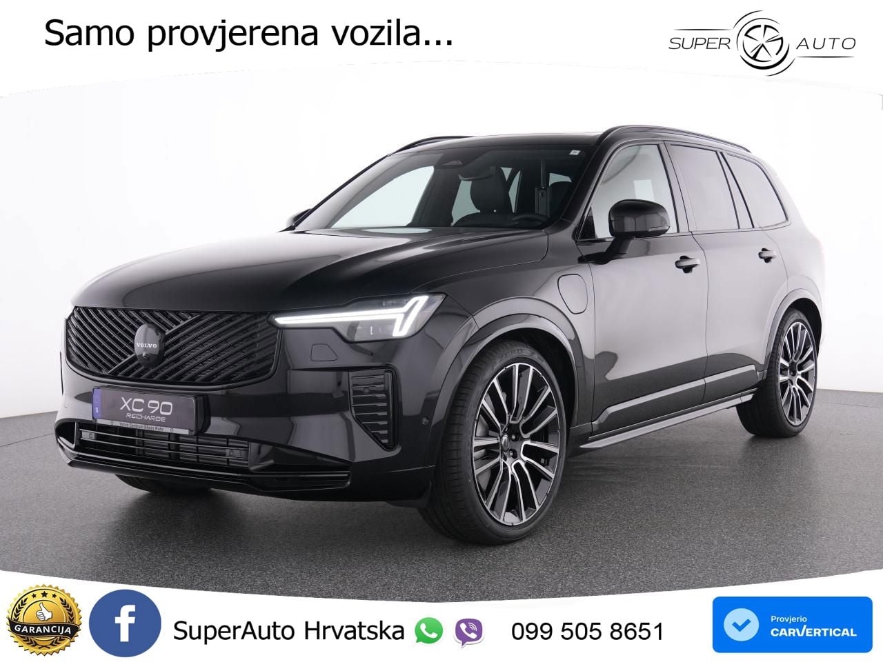 Volvo XC90 2.0 T8 AWD Automatic ZRAČNI+ACC+4xGR SJED+KAM