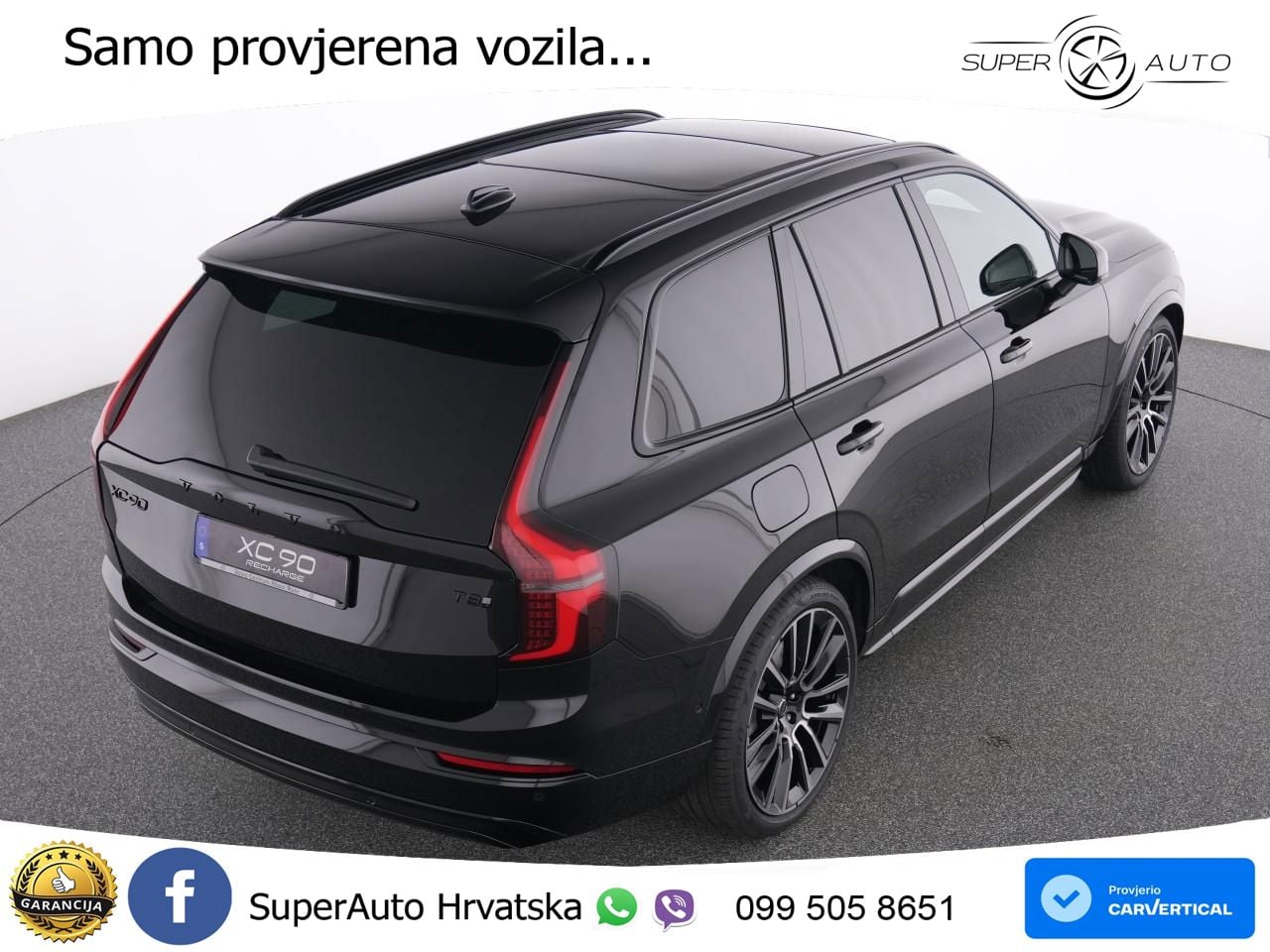 Volvo XC90 2.0 T8 AWD Automatic ZRAČNI+ACC+4xGR SJED+KAM