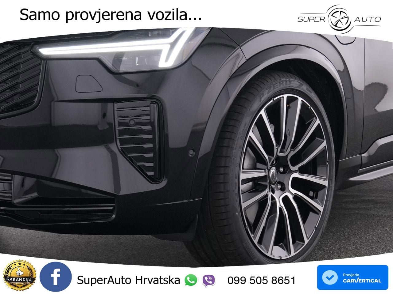 Volvo XC90 2.0 T8 AWD Automatic ZRAČNI+ACC+4xGR SJED+KAM