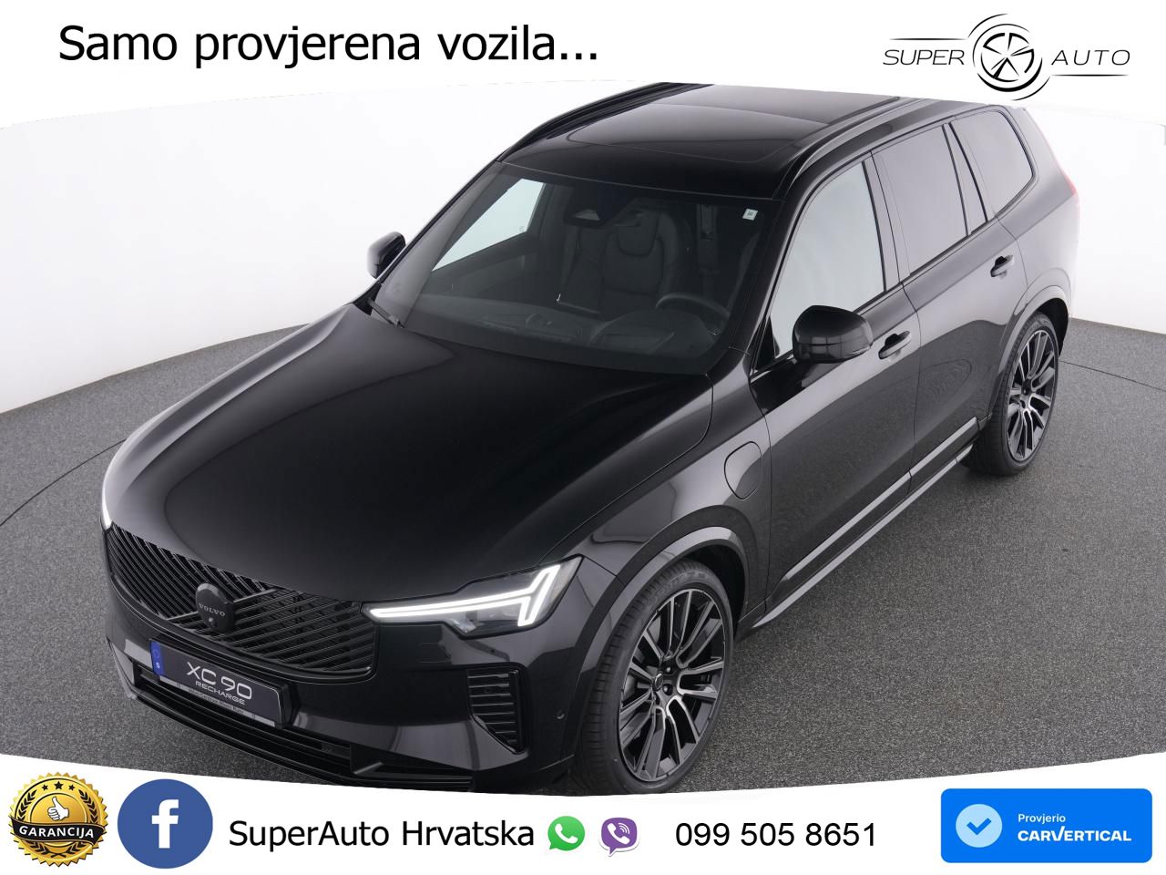 Volvo XC90 2.0 T8 AWD Automatic ZRAČNI+ACC+4xGR SJED+KAM