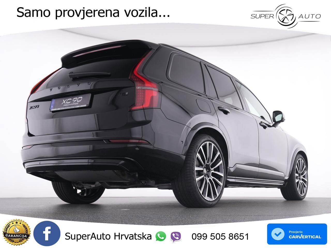 Volvo XC90 2.0 T8 AWD Automatic ZRAČNI+ACC+4xGR SJED+KAM