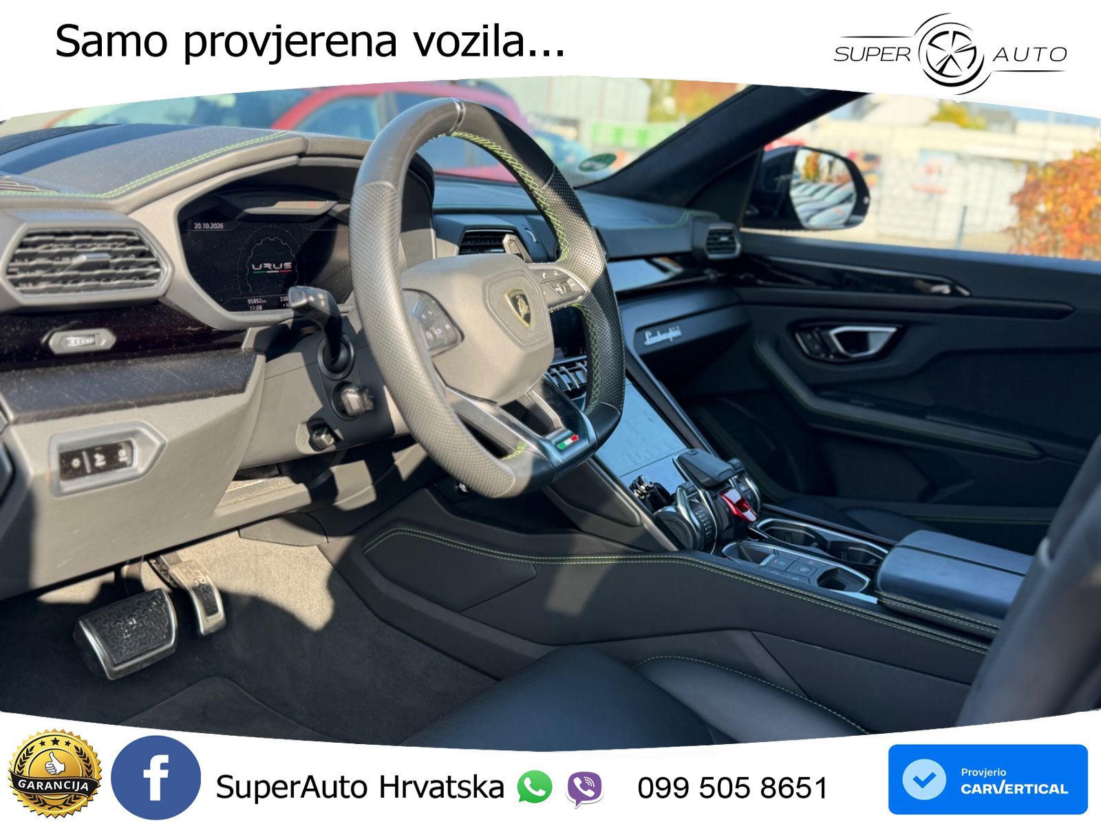 Lamborghini Urus 4.0 V8 (650 KS) 4WD Automatic LED+GR SJED+ACC