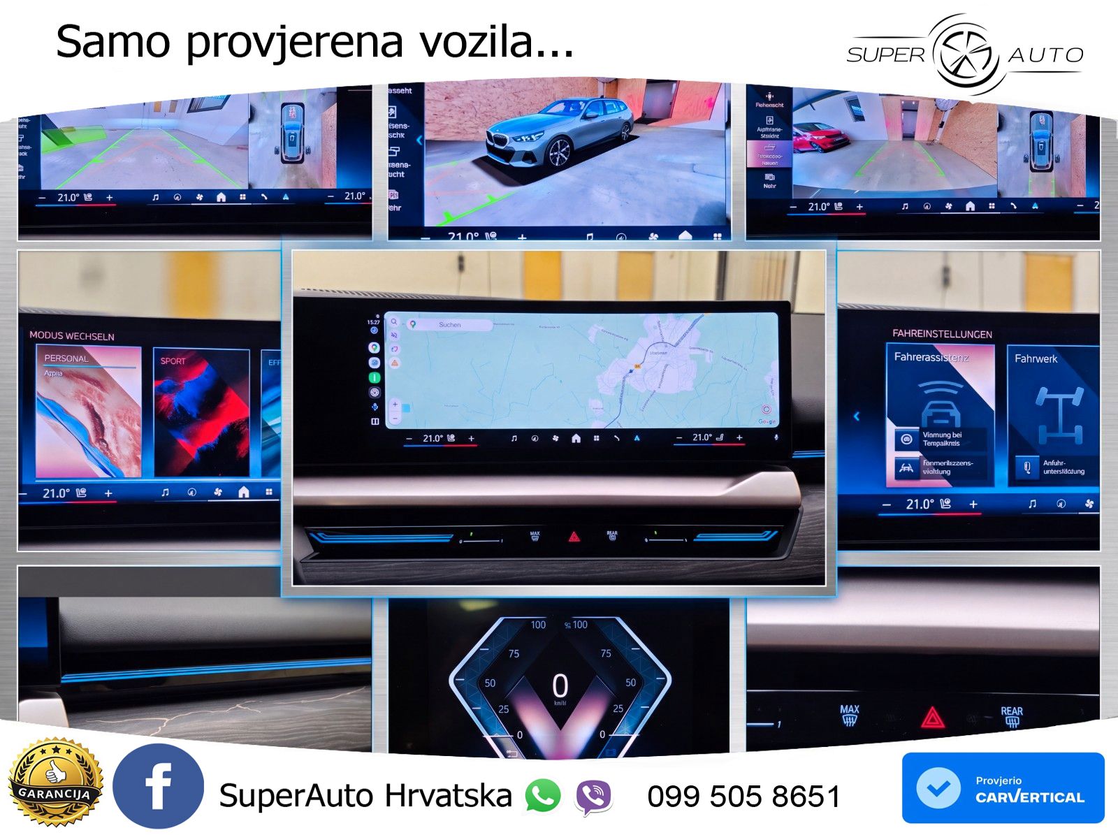 BMW 540d Touring (303 KS) xDrive Steptronic ZRAČNI+ACC+GR SJED+360