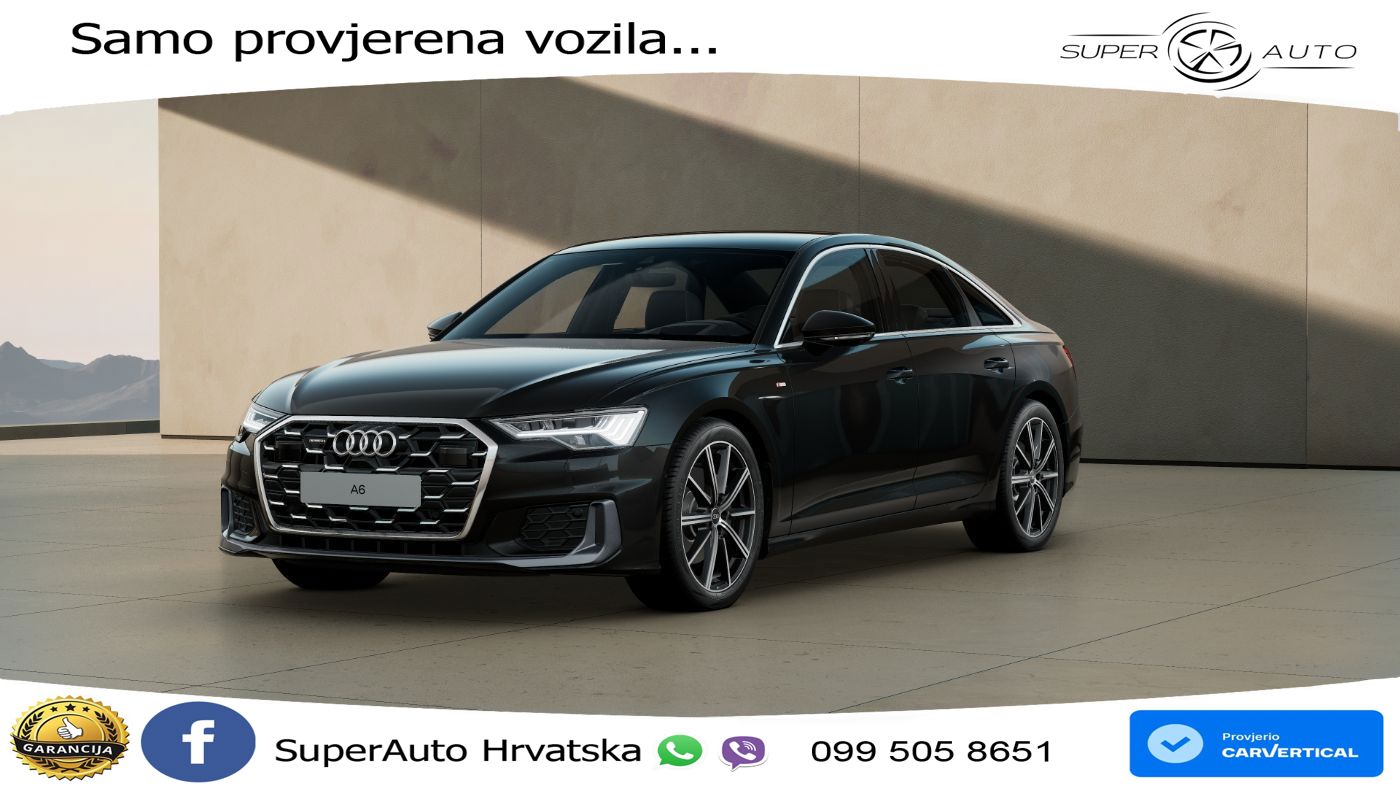 Audi A6 50 TDI V6 (286 KS) quattro tiptronic S line LED+GR SJED+ACC