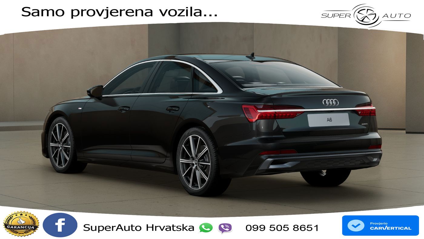 Audi A6 50 TDI V6 (286 KS) quattro tiptronic S line LED+GR SJED+ACC