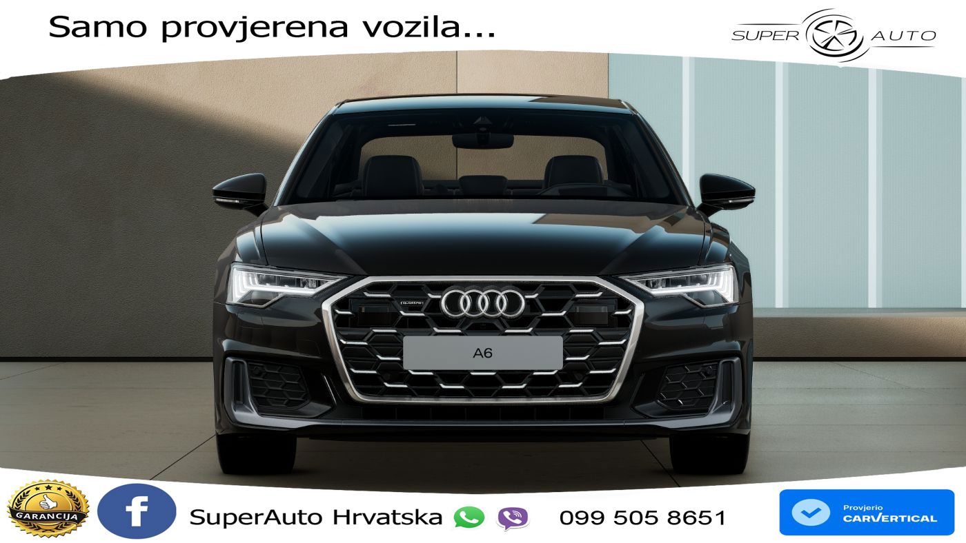Audi A6 50 TDI V6 (286 KS) quattro tiptronic S line LED+GR SJED+ACC