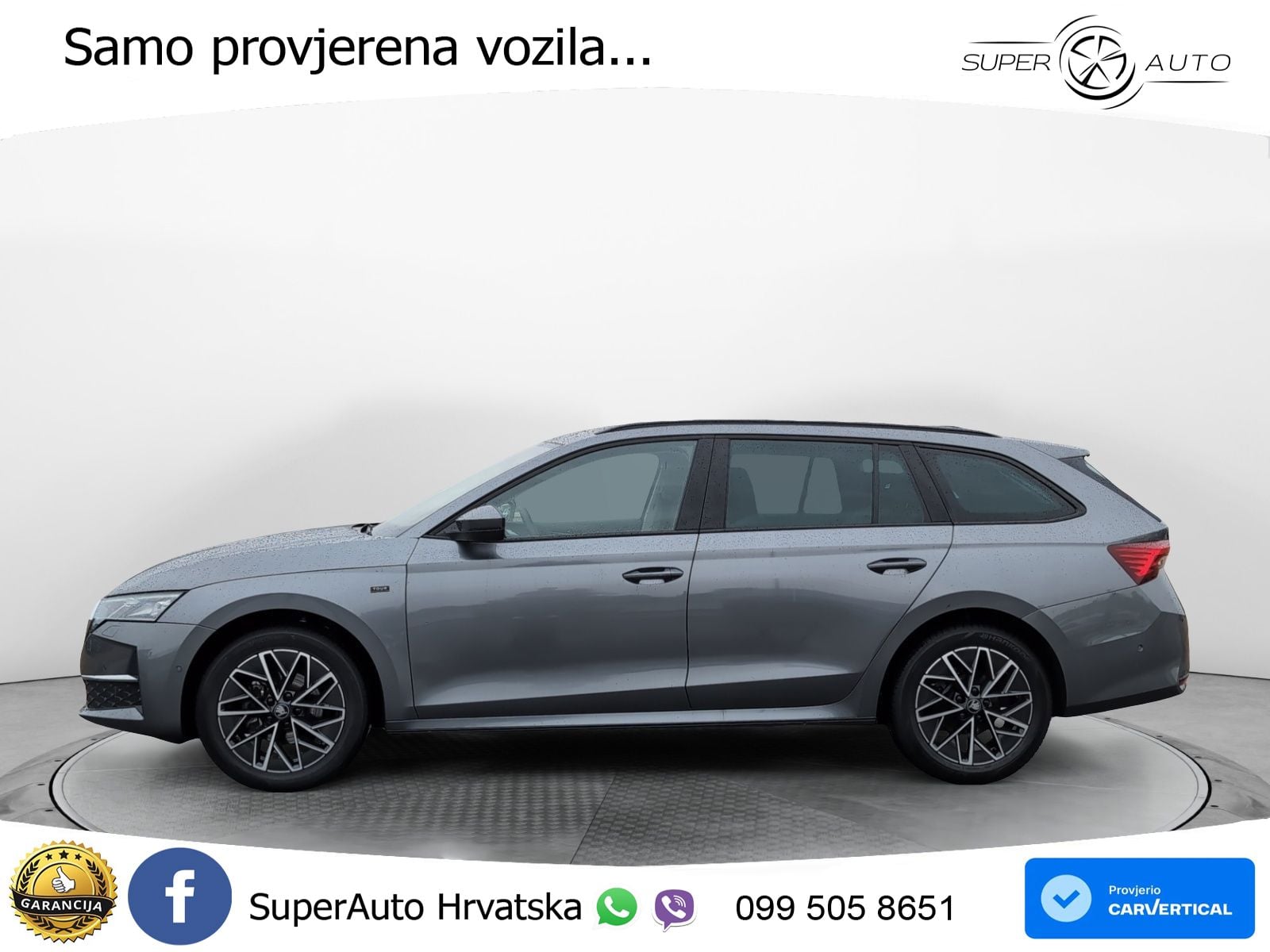 Škoda Octavia Combi 2.0 TDI (150 KS) DSG LED+GR SJED+ACC
