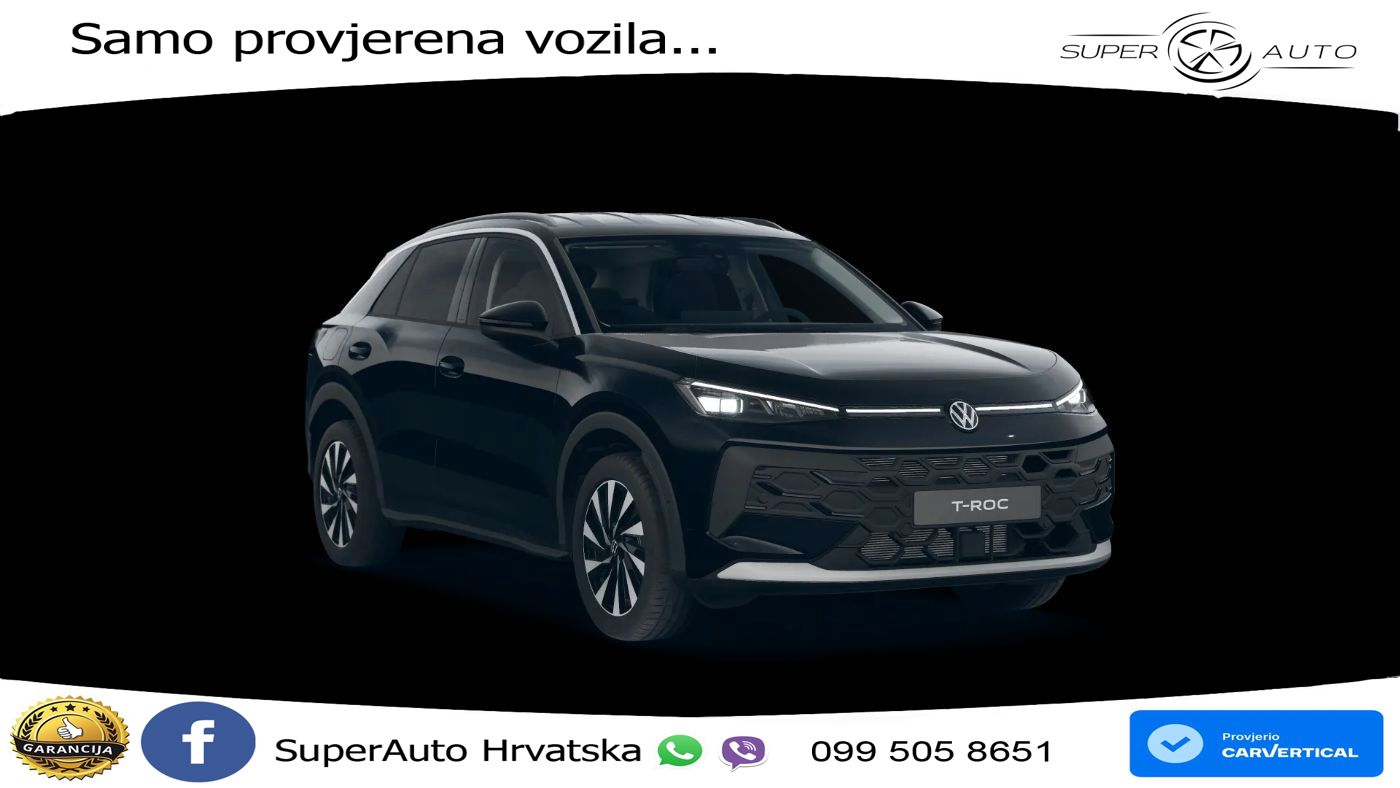 Volkswagen T-Roc 1.5 eTSI (150 KS)  DSG MATRIX+GR SJED+KAM