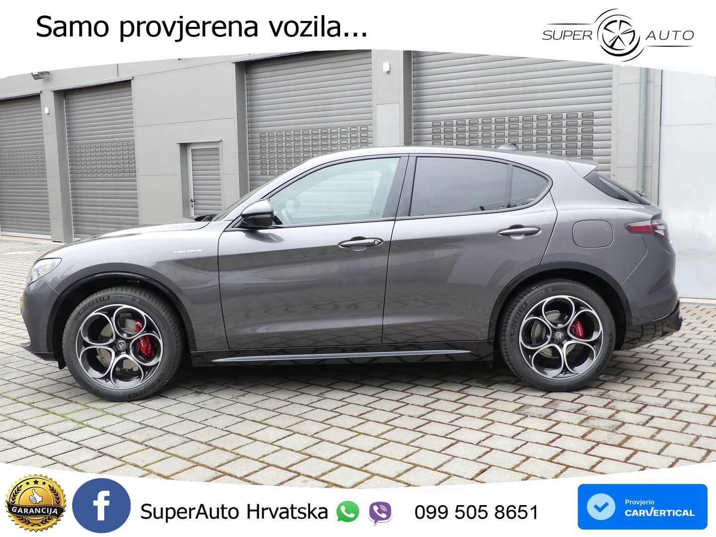 Alfa Romeo Stelvio 2.2 MultiJet II (210 KS) Q4 Automatic LED+GR SJED+ACC