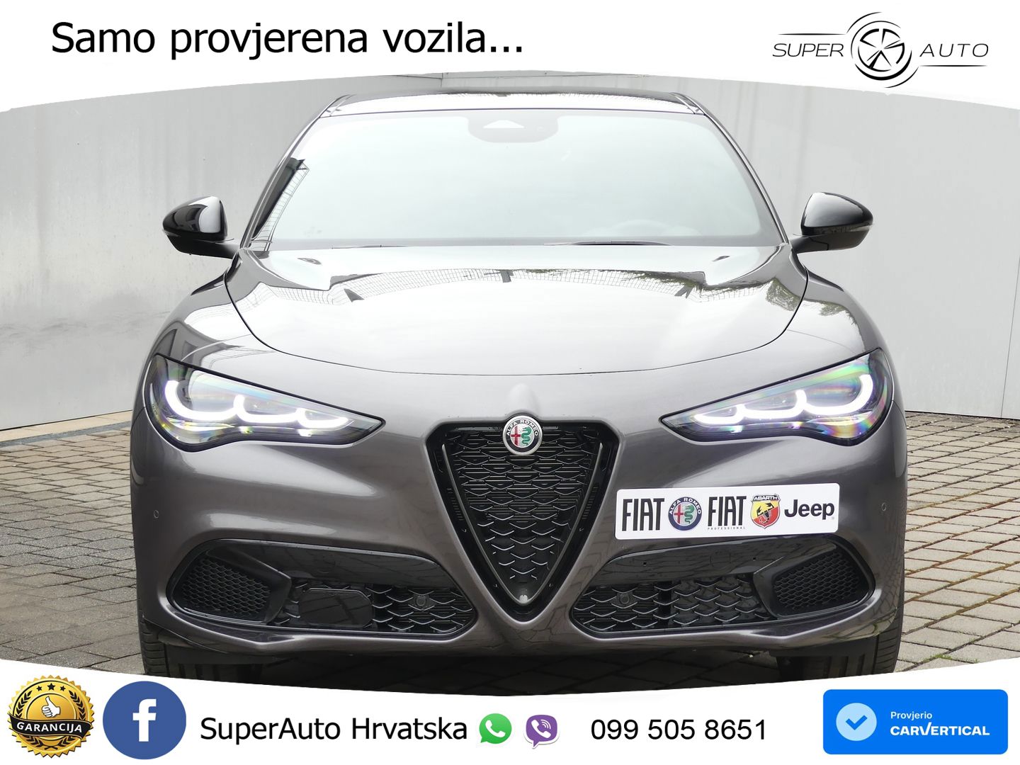 Alfa Romeo Stelvio 2.2 MultiJet II (210 KS) Q4 Automatic LED+GR SJED+ACC