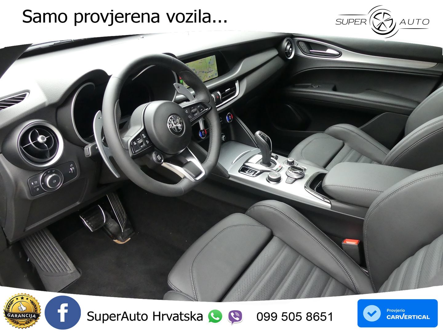 Alfa Romeo Stelvio 2.2 MultiJet II (210 KS) Q4 Automatic LED+GR SJED+ACC