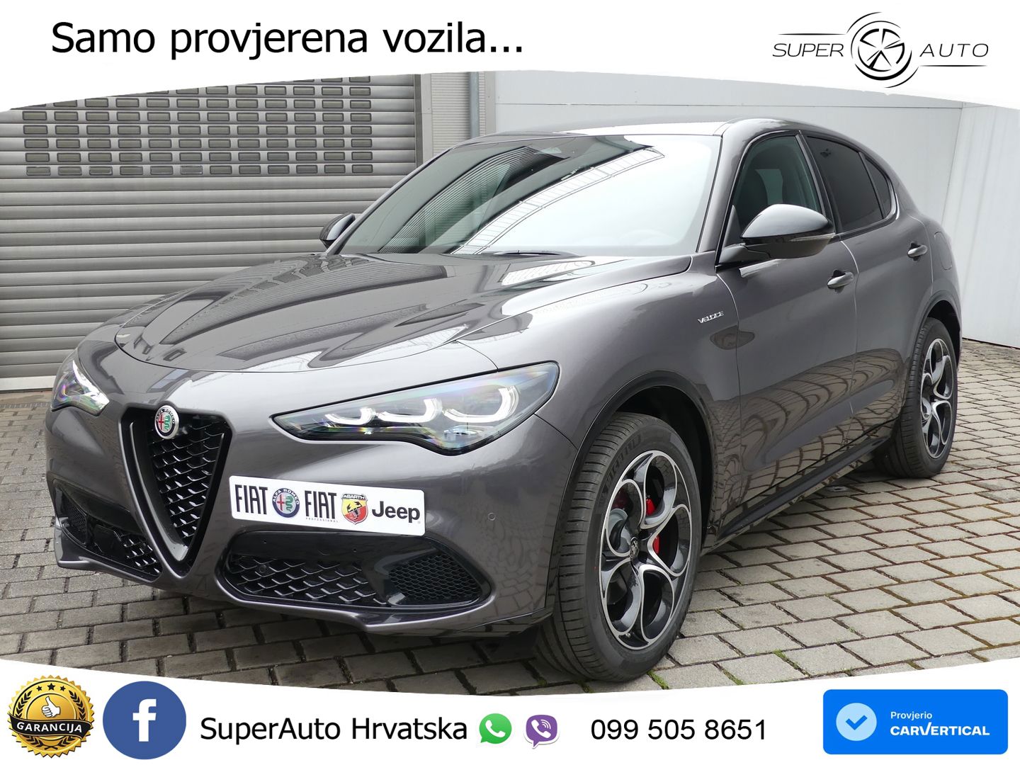 Alfa Romeo Stelvio 2.2 MultiJet II (210 KS) Q4 Automatic LED+GR SJED+ACC