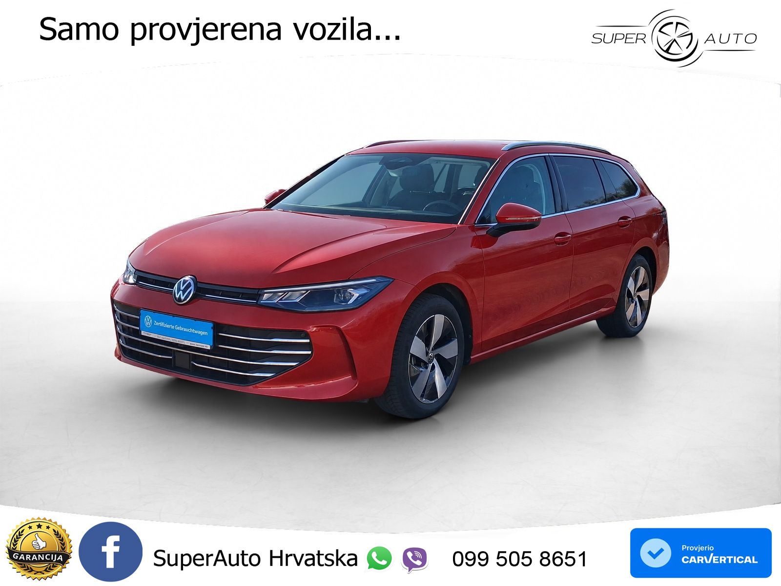 Volkswagen Passat Variant 1.5 eTSI (150 KS) DSG Business LED+GR SJED+ACC