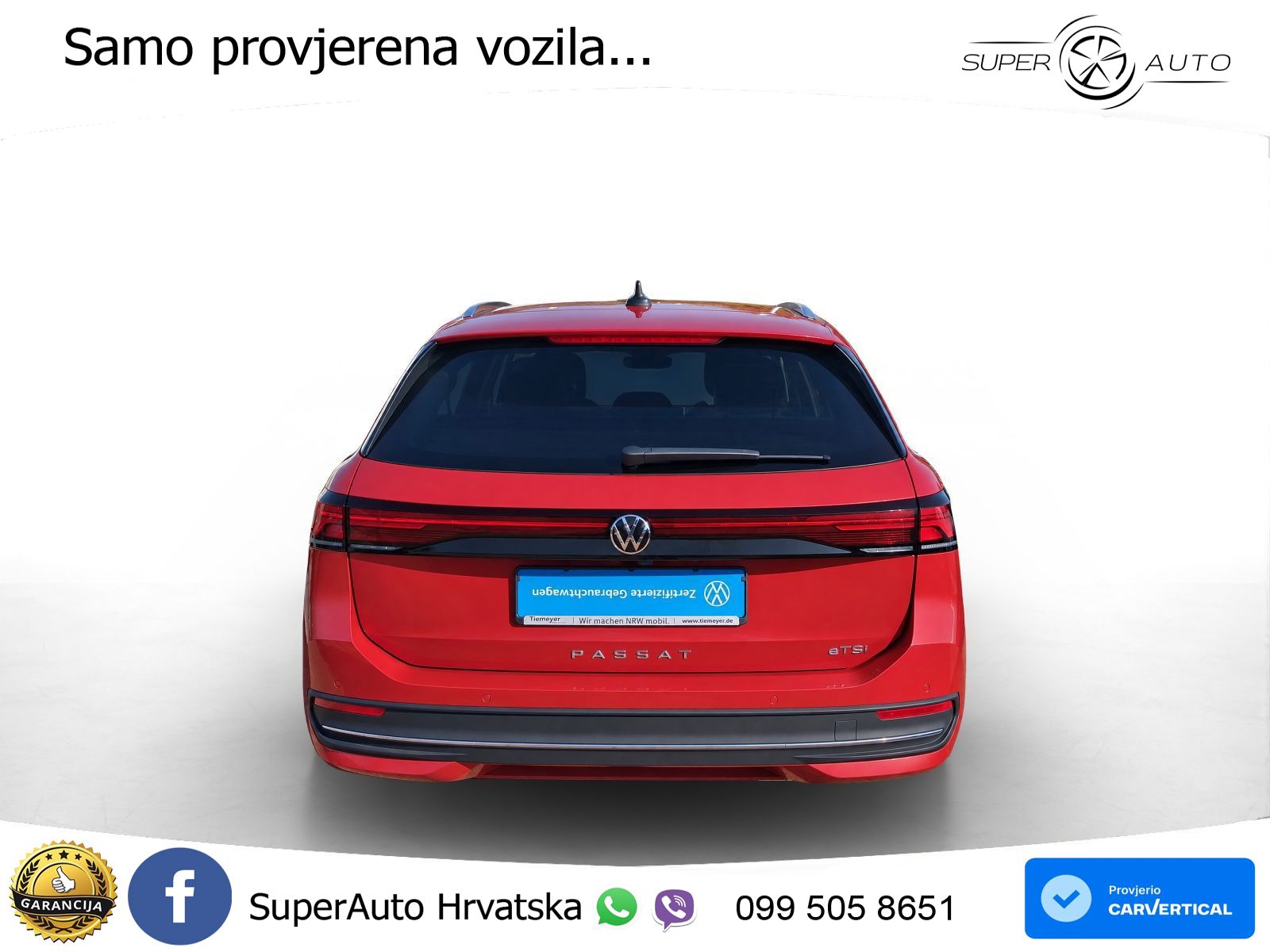 Volkswagen Passat Variant 1.5 eTSI (150 KS) DSG Business LED+GR SJED+ACC