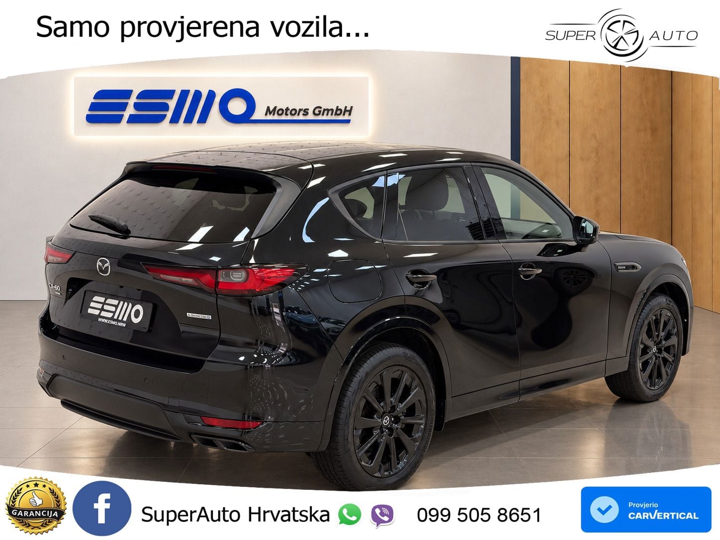 Mazda CX-60 2.5 e-Skyactiv (328 KS) AWD Automatic LED+GR SJED+ACC