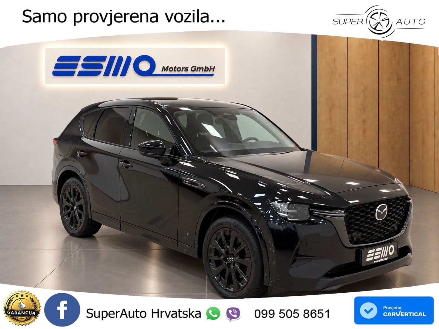 Mazda CX-60 2.5 e-Skyactiv (328 KS) AWD Automatic LED+GR SJED+ACC