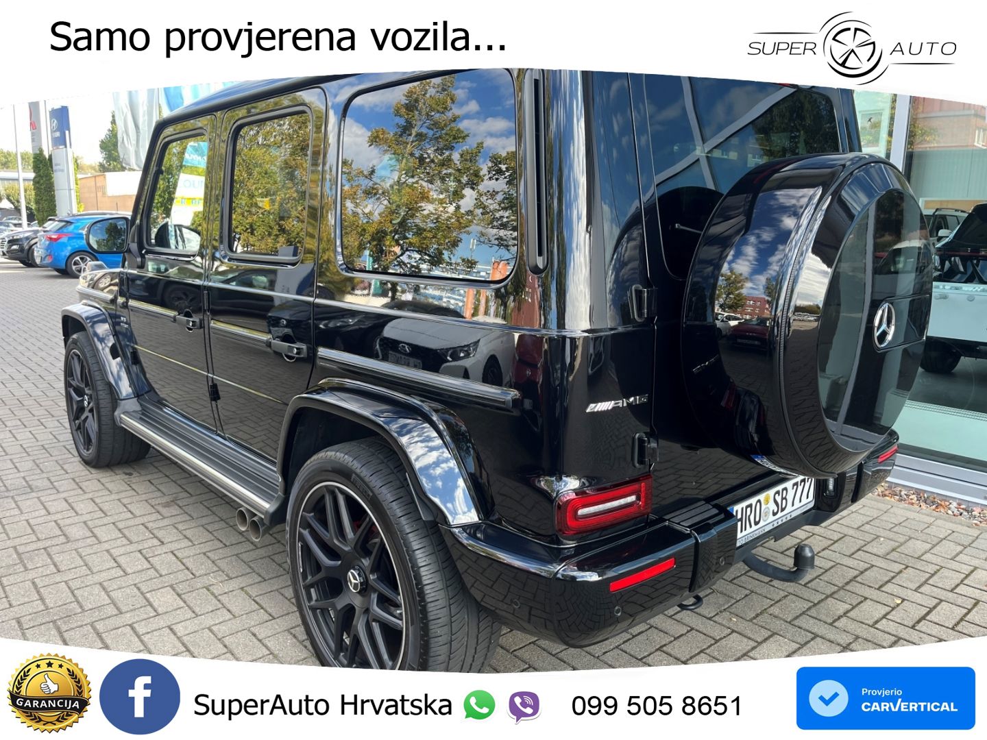 Mercedes AMG G 63 Long V8 (585 KS) 4MATIC 9G-TRONIC AMG SPEEDSHIFT PLUS Brabus LED+GR SJED+ACC