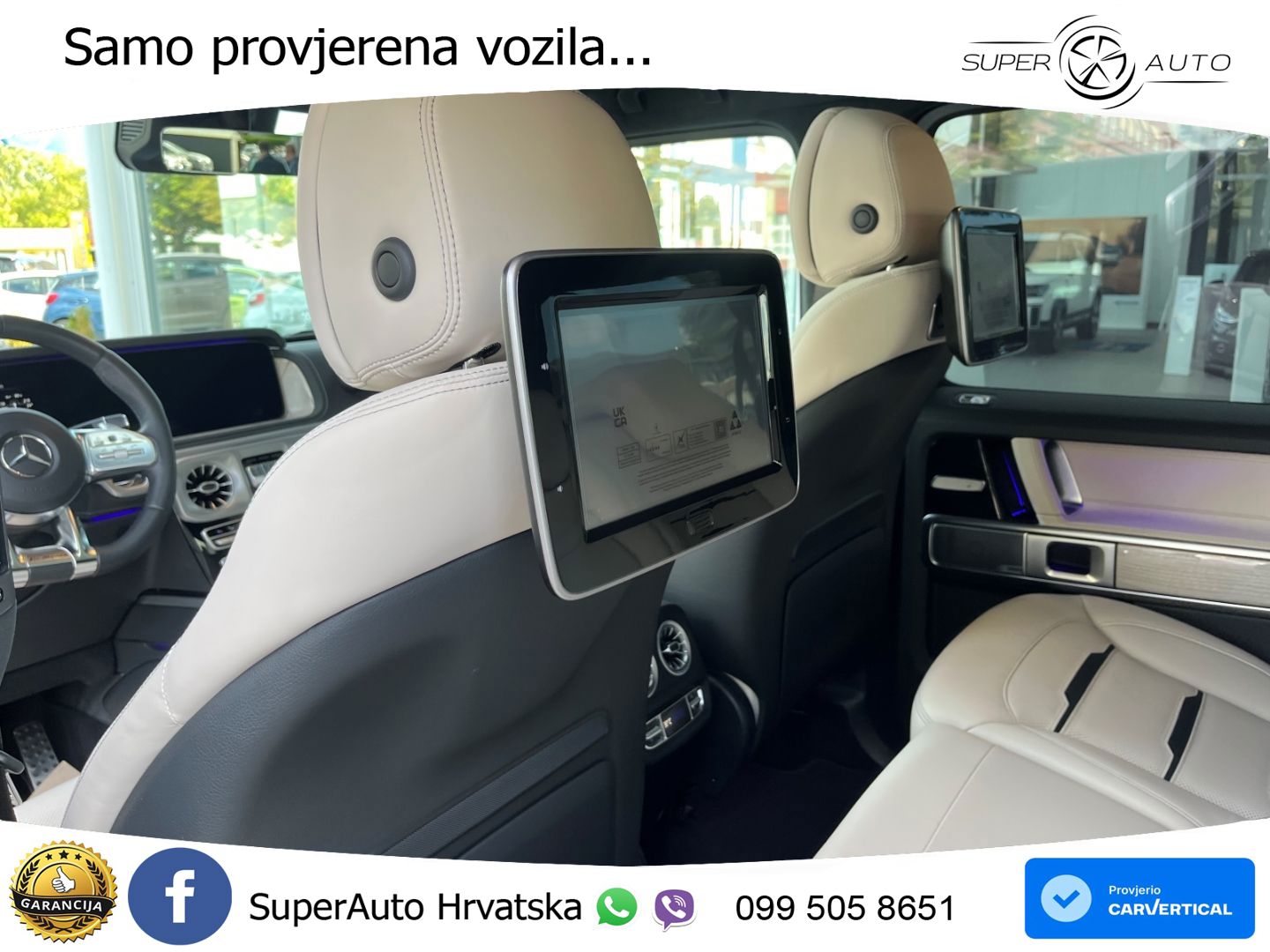 Mercedes AMG G 63 Long V8 (585 KS) 4MATIC 9G-TRONIC AMG SPEEDSHIFT PLUS Brabus LED+GR SJED+ACC