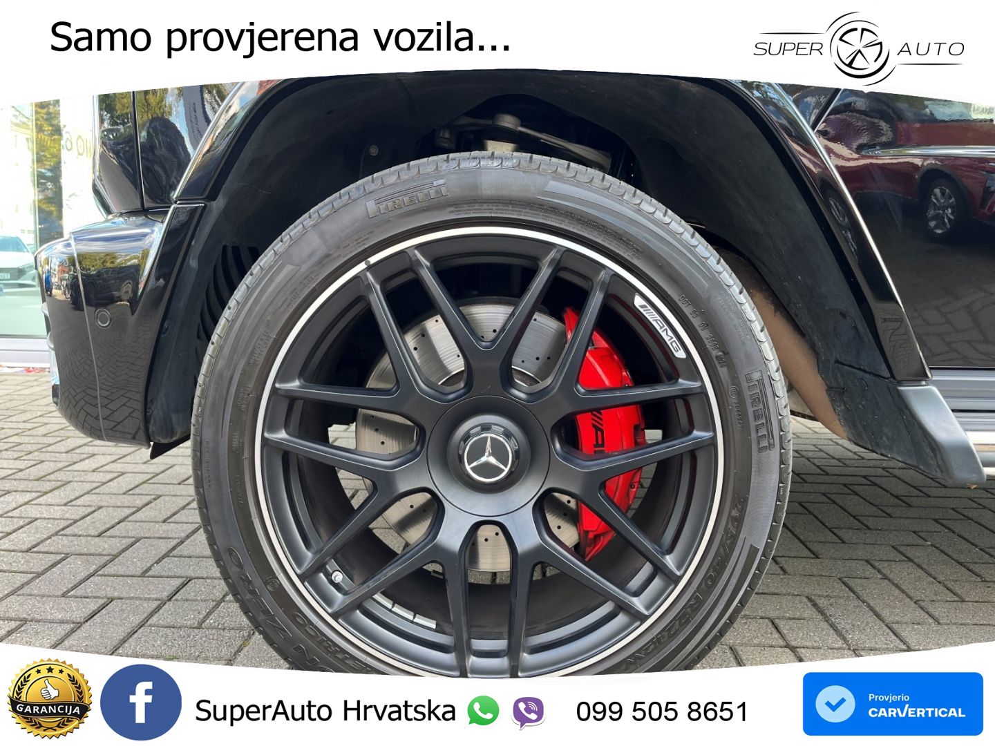 Mercedes AMG G 63 Long V8 (585 KS) 4MATIC 9G-TRONIC AMG SPEEDSHIFT PLUS Brabus LED+GR SJED+ACC