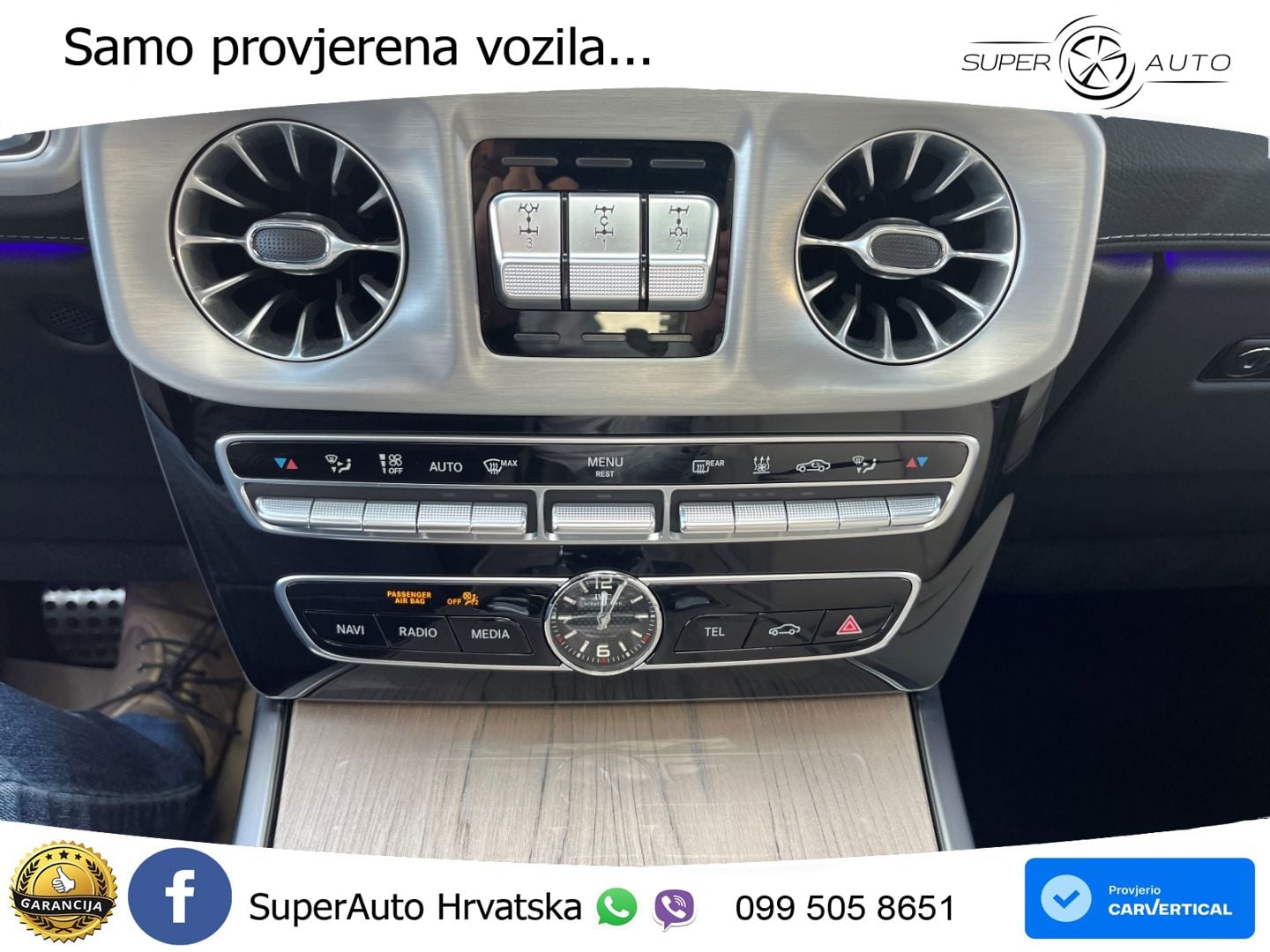 Mercedes AMG G 63 Long V8 (585 KS) 4MATIC 9G-TRONIC AMG SPEEDSHIFT PLUS Brabus LED+GR SJED+ACC