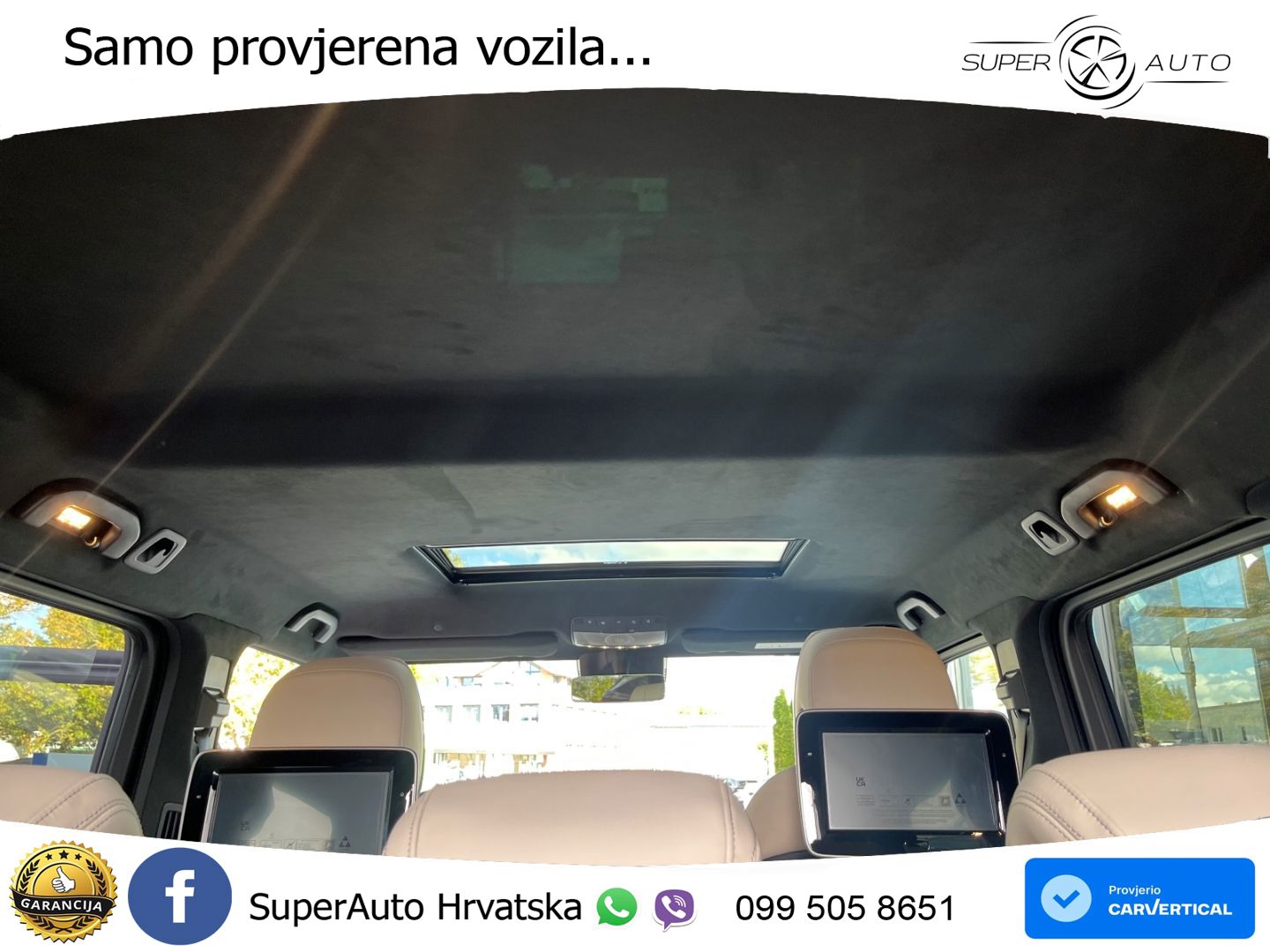 Mercedes AMG G 63 Long V8 (585 KS) 4MATIC 9G-TRONIC AMG SPEEDSHIFT PLUS Brabus LED+GR SJED+ACC