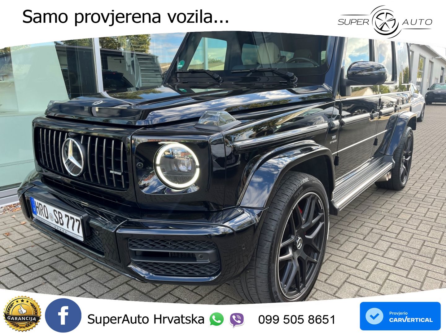 Mercedes AMG G 63 Long V8 (585 KS) 4MATIC 9G-TRONIC AMG SPEEDSHIFT PLUS Brabus LED+GR SJED+ACC