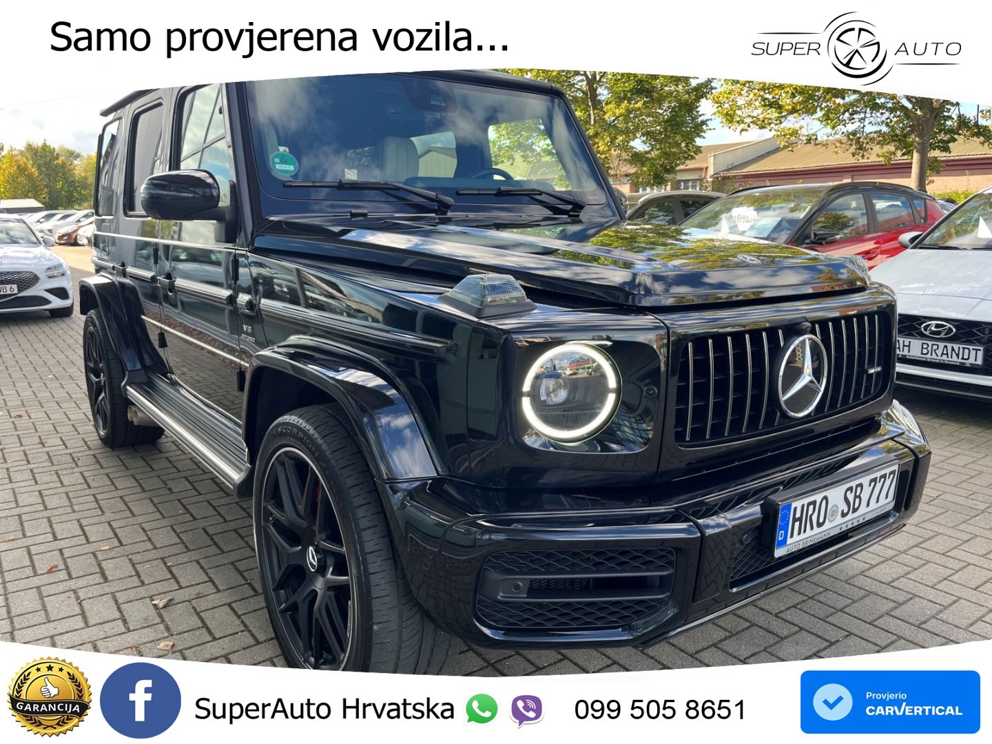 Mercedes AMG G 63 Long V8 (585 KS) 4MATIC 9G-TRONIC AMG SPEEDSHIFT PLUS Brabus LED+GR SJED+ACC