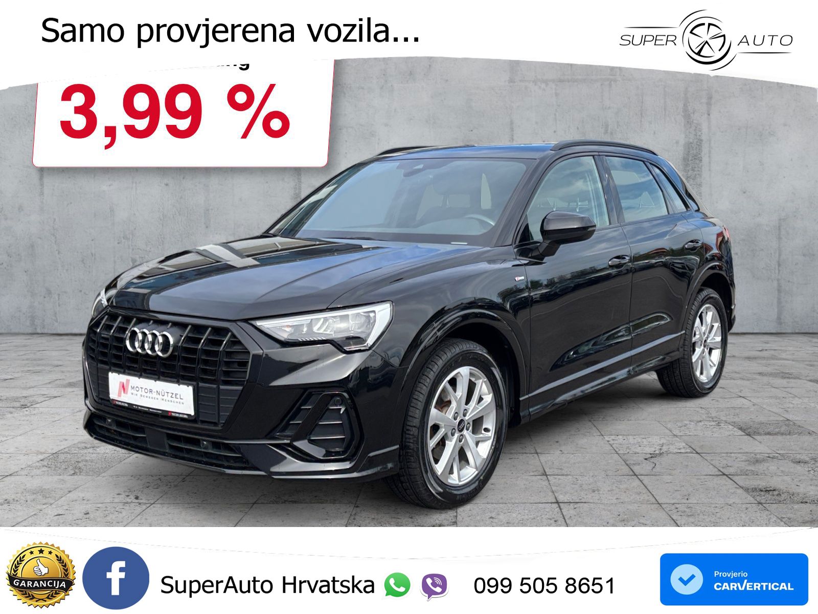 Audi Q3 35 TDI (150 KS) quattro S tronic S line
