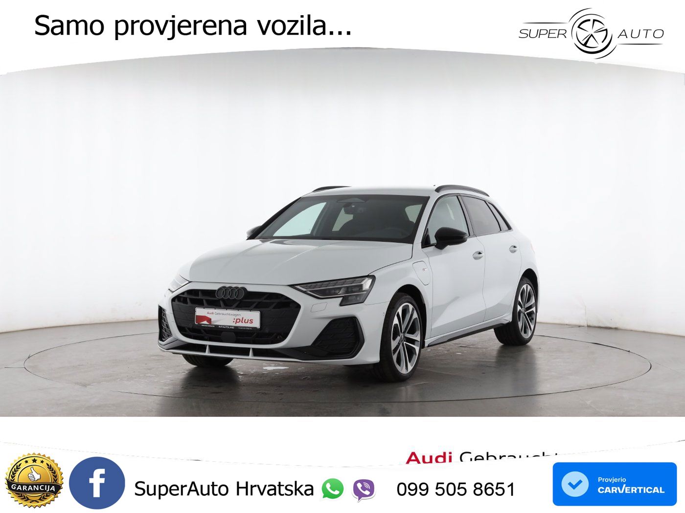 Audi A3 Sportback 40 TFSI e (204 KS) Plug-in Hybrid S tronic S line MATRIX+GR SJED+KAM