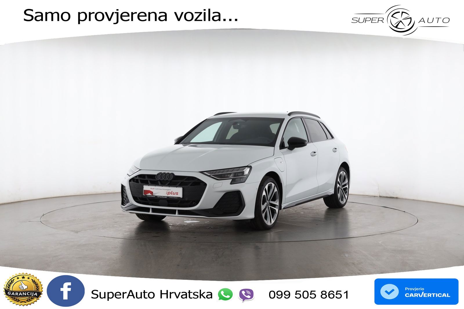 Audi A3 Sportback 40 TFSI e (204 KS) Plug-in Hybrid S tronic S line MATRIX+GR SJED+KAM