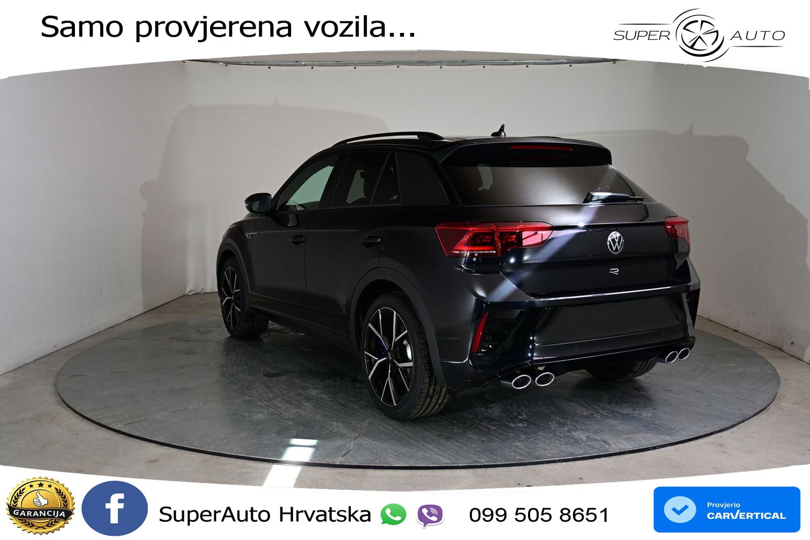 Volkswagen T-Roc I R 2.0 TSI (300 KS) OPF 4M DSG MATRIX+GR SJED+KAM