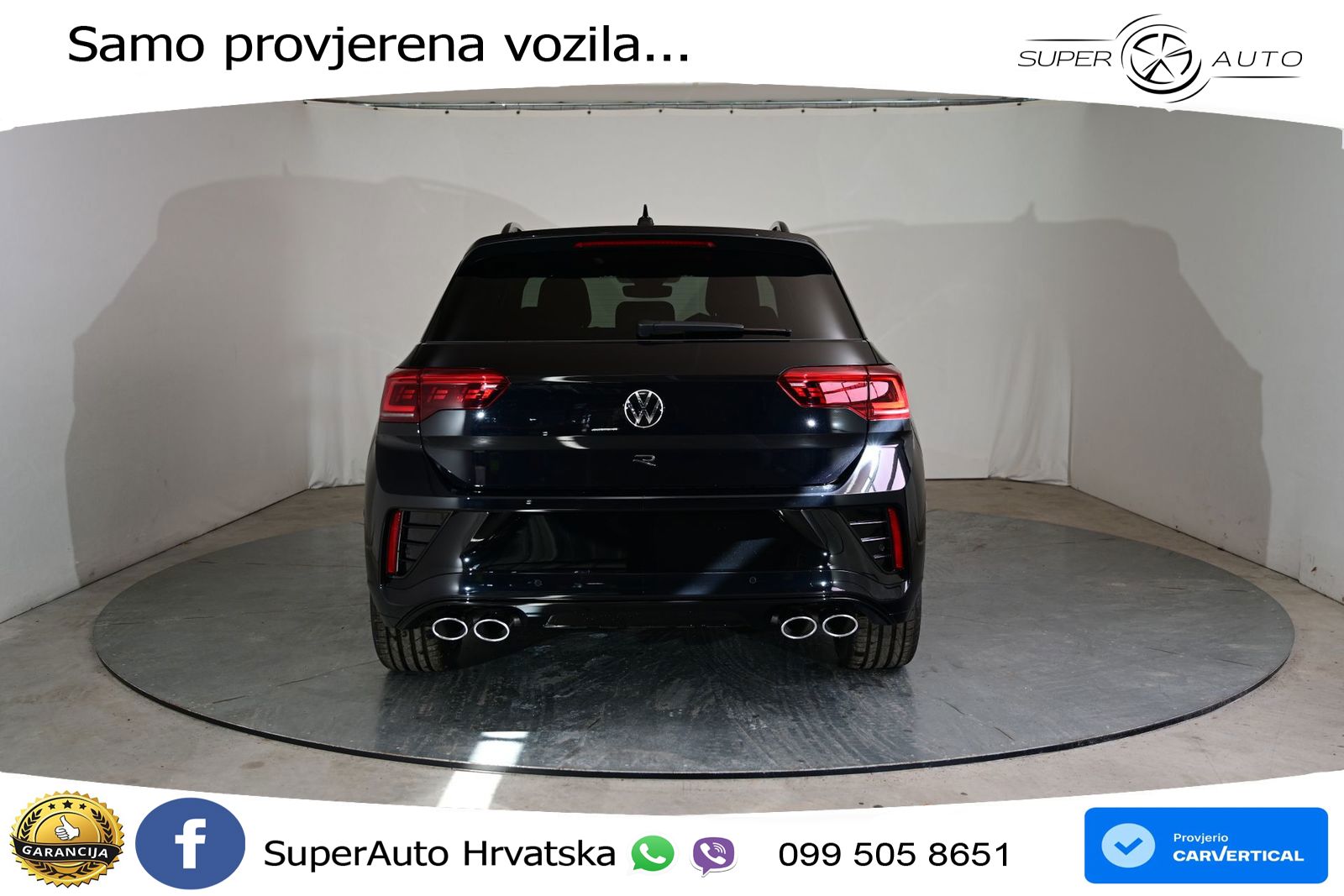 Volkswagen T-Roc I R 2.0 TSI (300 KS) OPF 4M DSG MATRIX+GR SJED+KAM