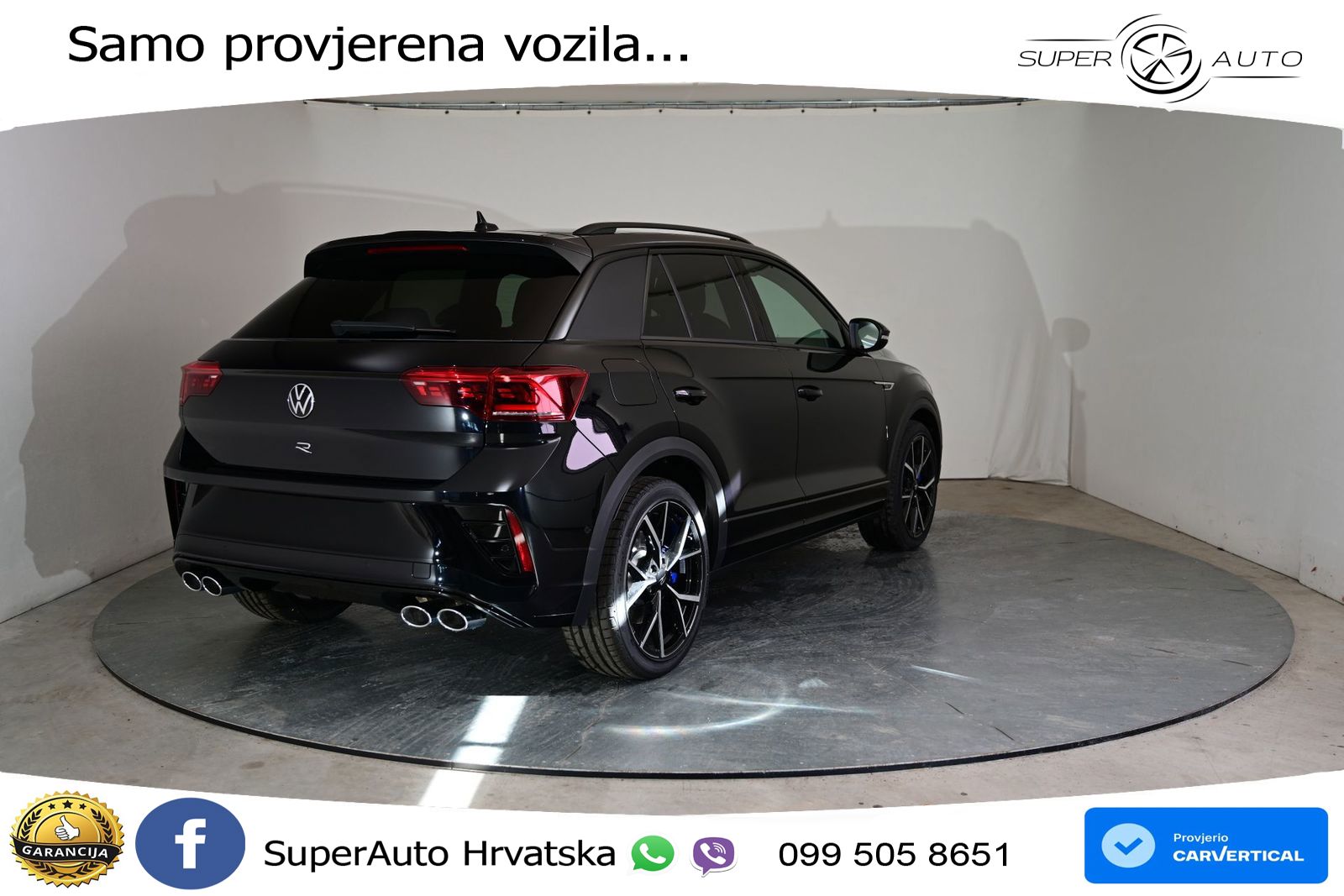 Volkswagen T-Roc I R 2.0 TSI (300 KS) OPF 4M DSG MATRIX+GR SJED+KAM