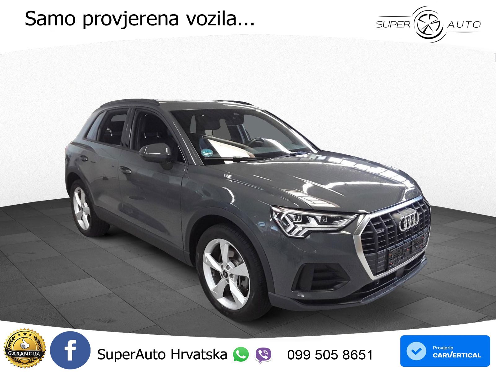 Audi Q3 40 TFSI (190 KS) quattro S tronic S line MATRIX+GR SJED+KAM