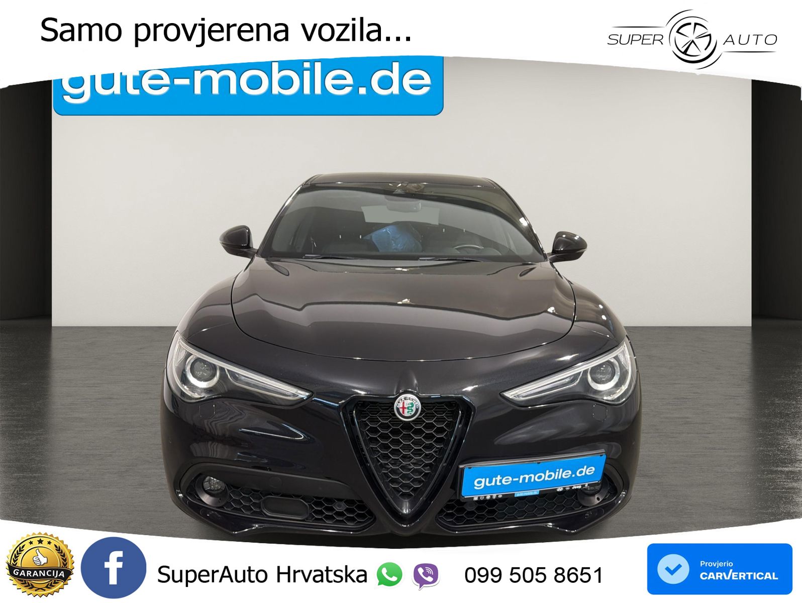 Alfa Romeo Stelvio 2.2 MultiJet II (210 KS) Q4 Automatic LED+GR SJED+ACC