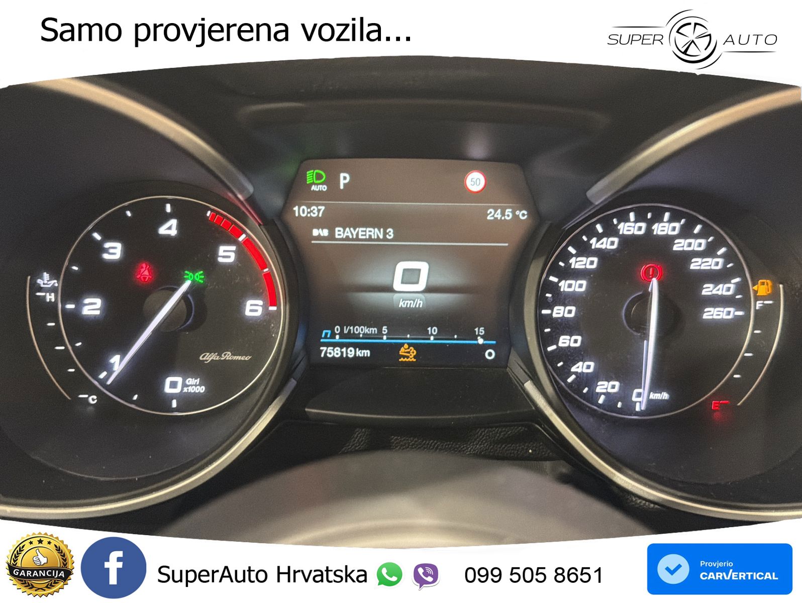 Alfa Romeo Stelvio 2.2 MultiJet II (210 KS) Q4 Automatic LED+GR SJED+ACC