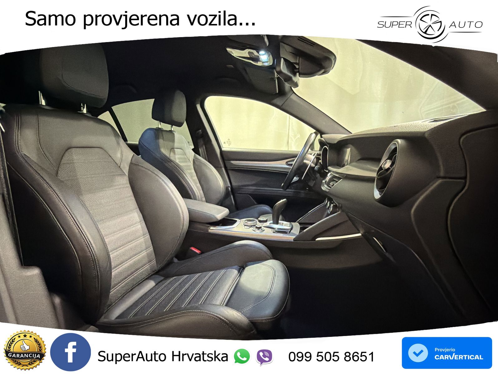 Alfa Romeo Stelvio 2.2 MultiJet II (210 KS) Q4 Automatic LED+GR SJED+ACC
