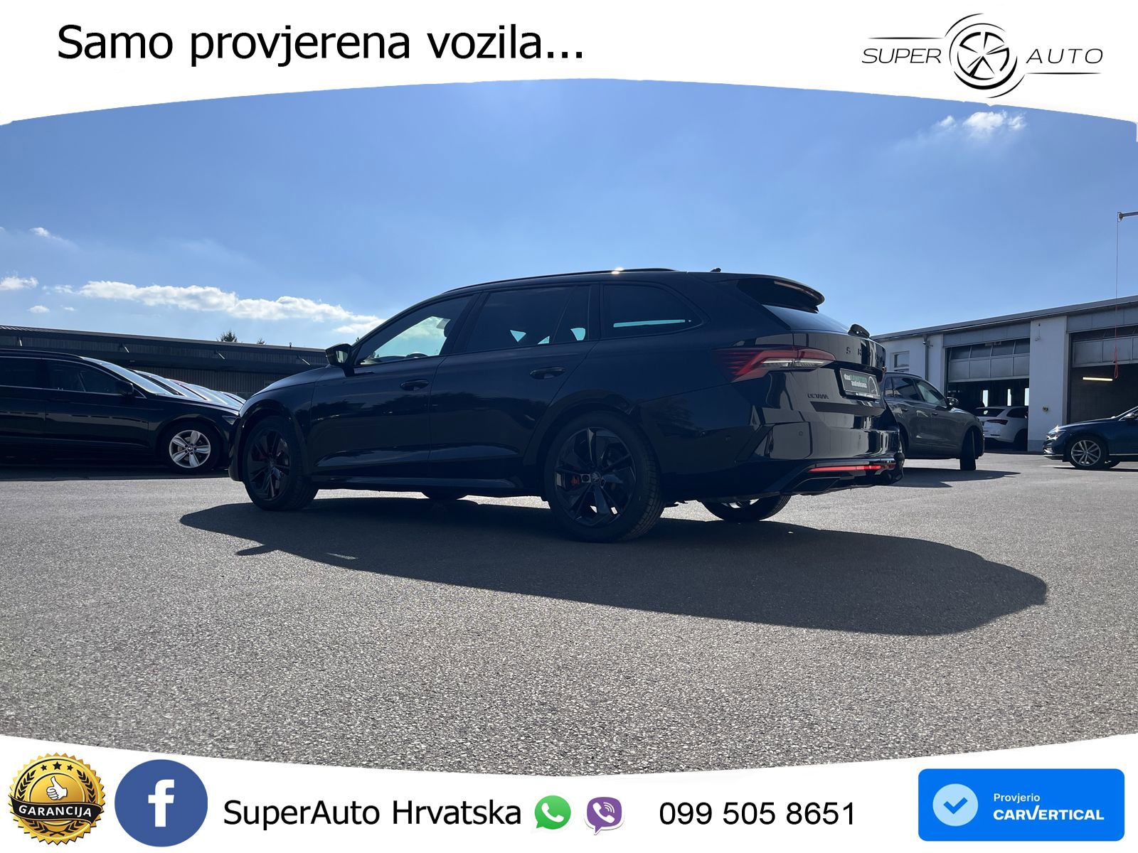 Škoda Octavia Combi RS 2.0 TSI (265 KS) DSG LED+GR SJED+ACC