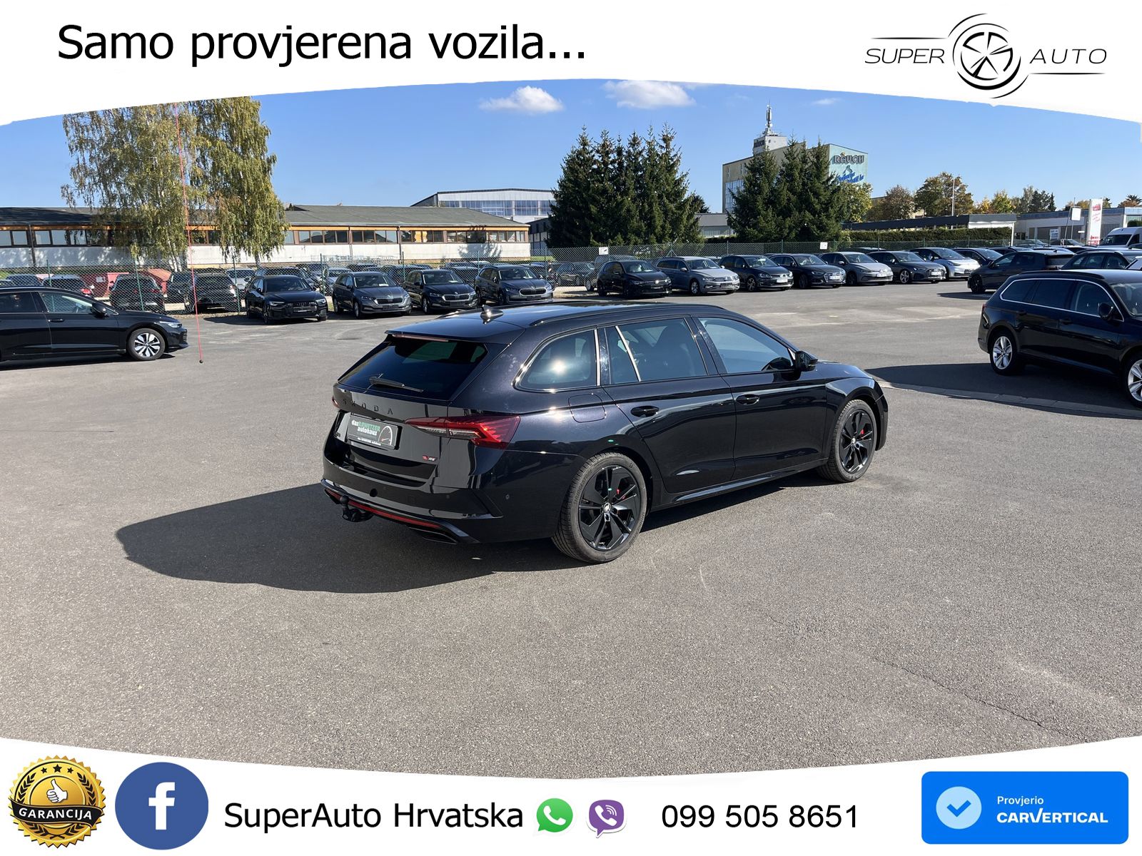 Škoda Octavia Combi RS 2.0 TSI (265 KS) DSG LED+GR SJED+ACC