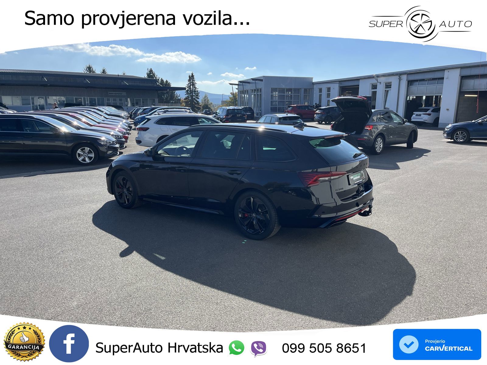 Škoda Octavia Combi RS 2.0 TSI (265 KS) DSG LED+GR SJED+ACC
