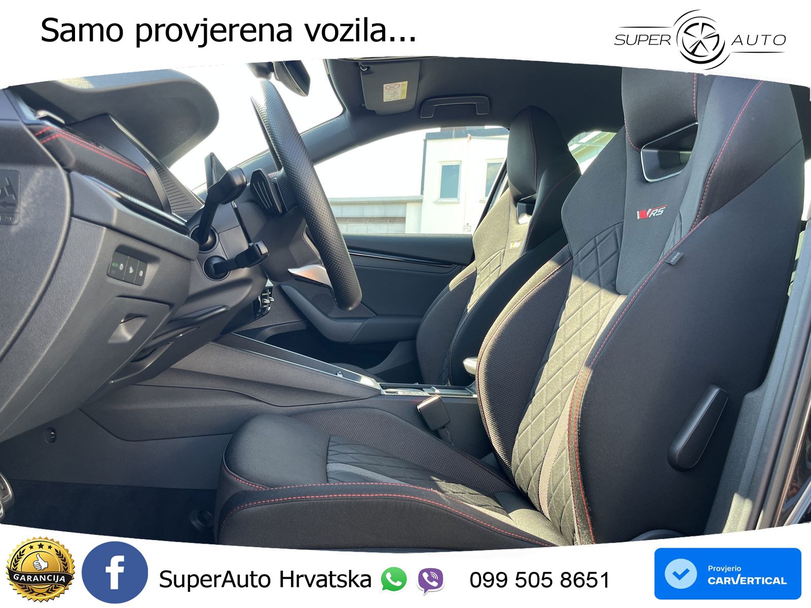 Škoda Octavia Combi RS 2.0 TSI (265 KS) DSG LED+GR SJED+ACC