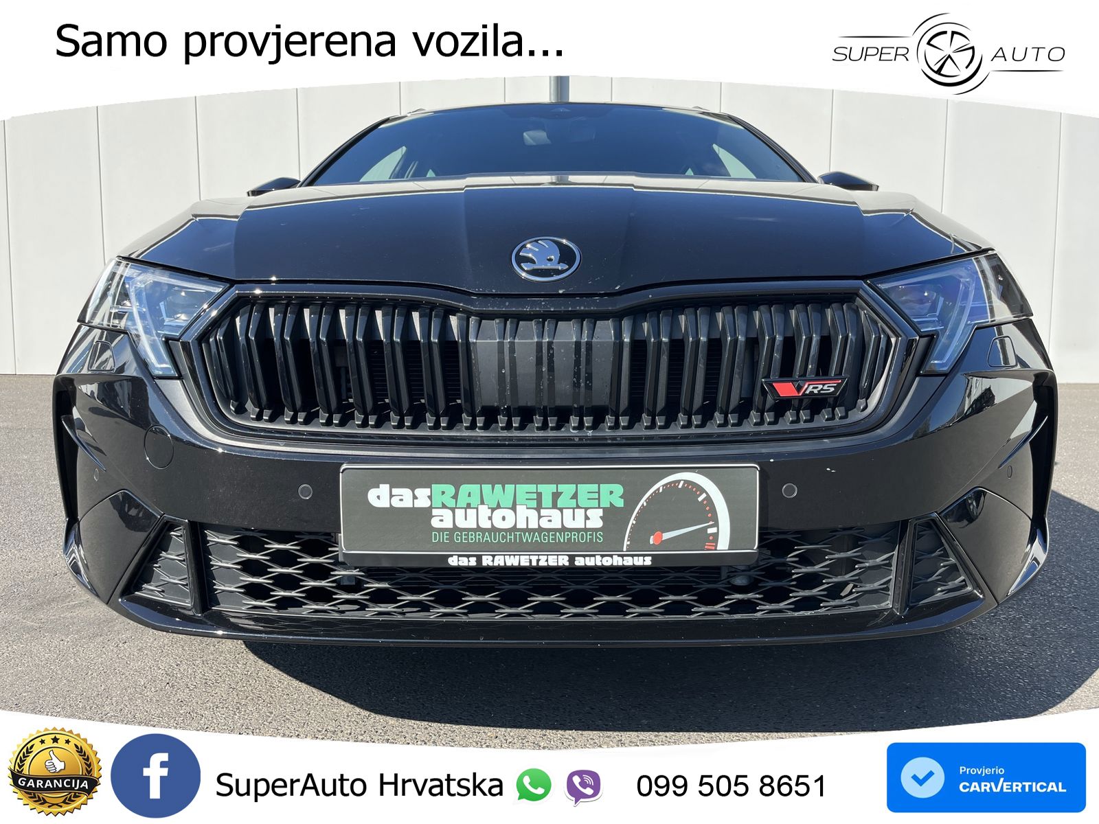 Škoda Octavia Combi RS 2.0 TSI (265 KS) DSG LED+GR SJED+ACC