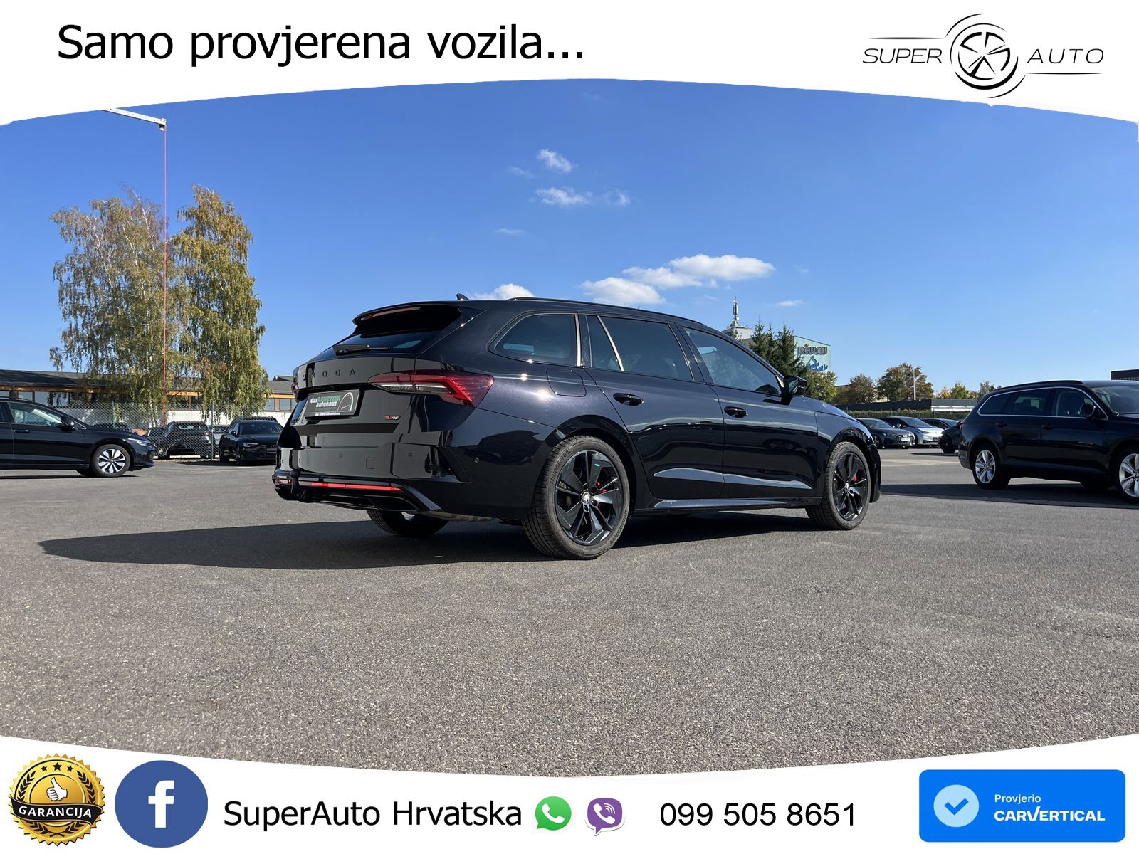 Škoda Octavia Combi RS 2.0 TSI (265 KS) DSG LED+GR SJED+ACC