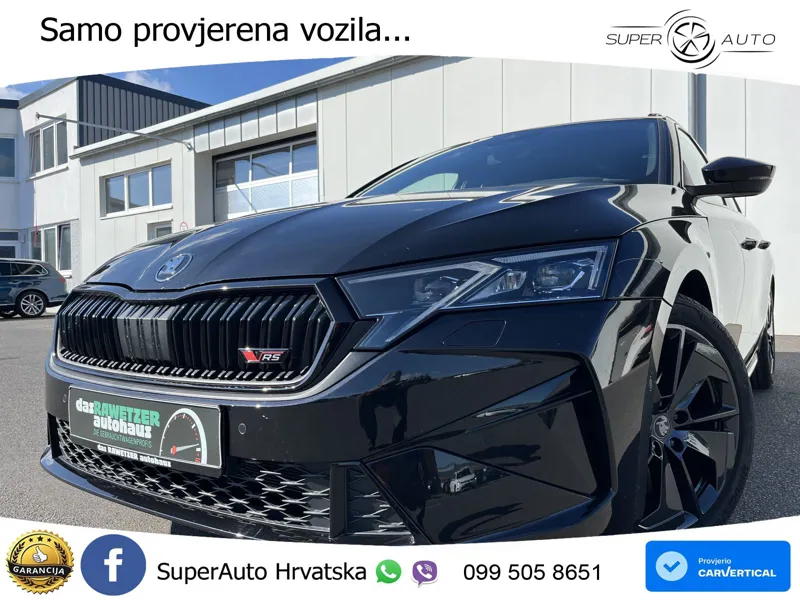 Škoda Octavia Combi RS 2.0 TSI (265 KS) DSG LED+GR SJED+ACC