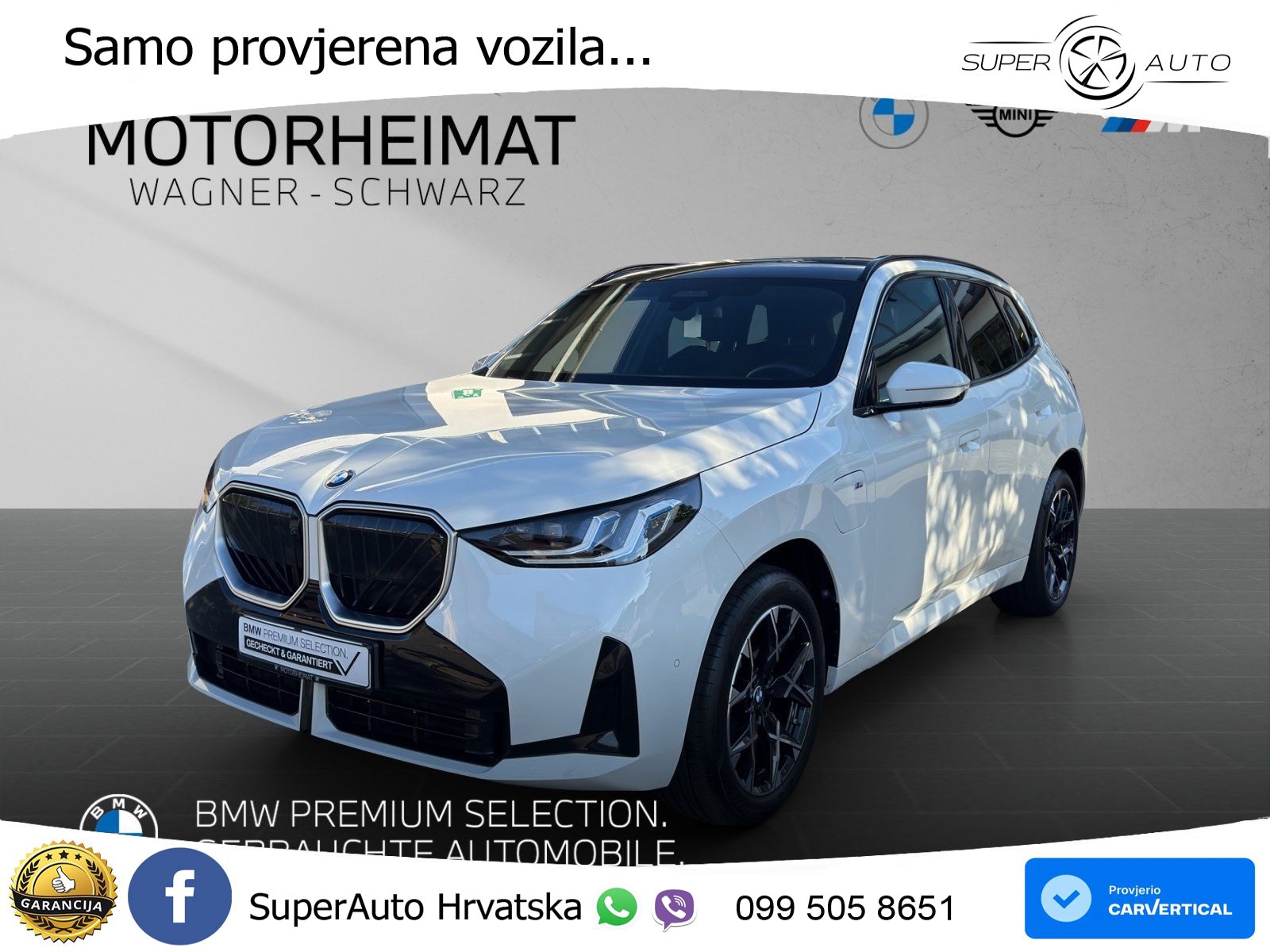 BMW X3 30e xDrive Steptronic M Sport ACC+HEAD+GR SJED+360+PANO
