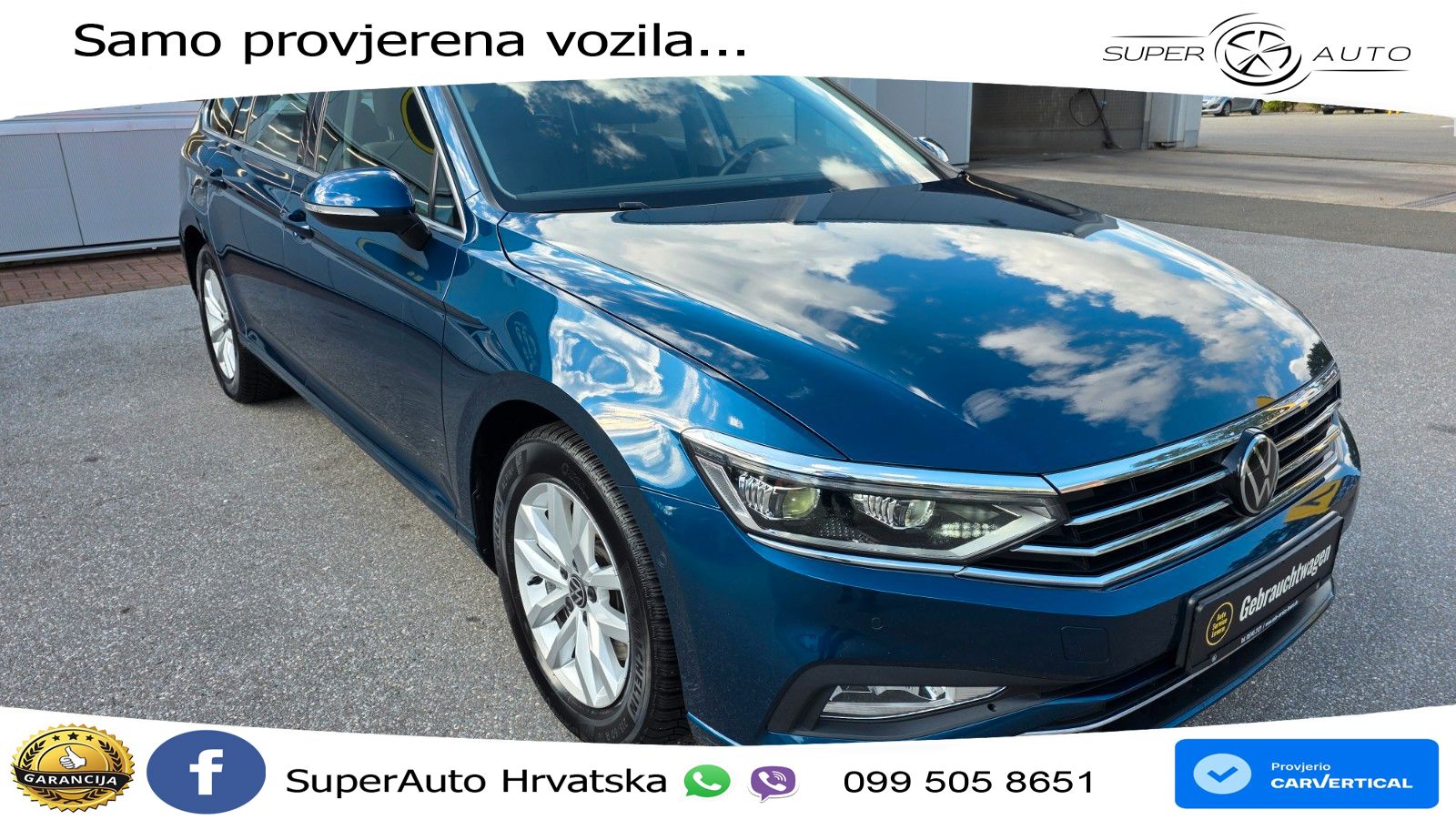 Volkswagen Passat Variant 2.0 TDI (150 KS) DSG Business LED+GR SJED+ACC
