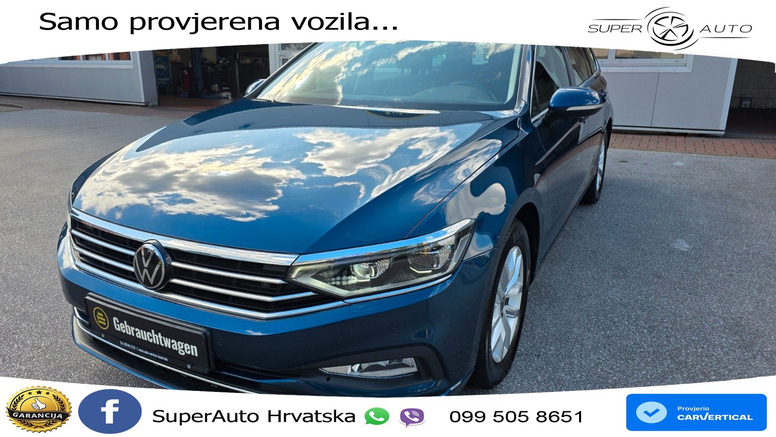 Volkswagen Passat Variant 2.0 TDI (150 KS) DSG Business LED+GR SJED+ACC